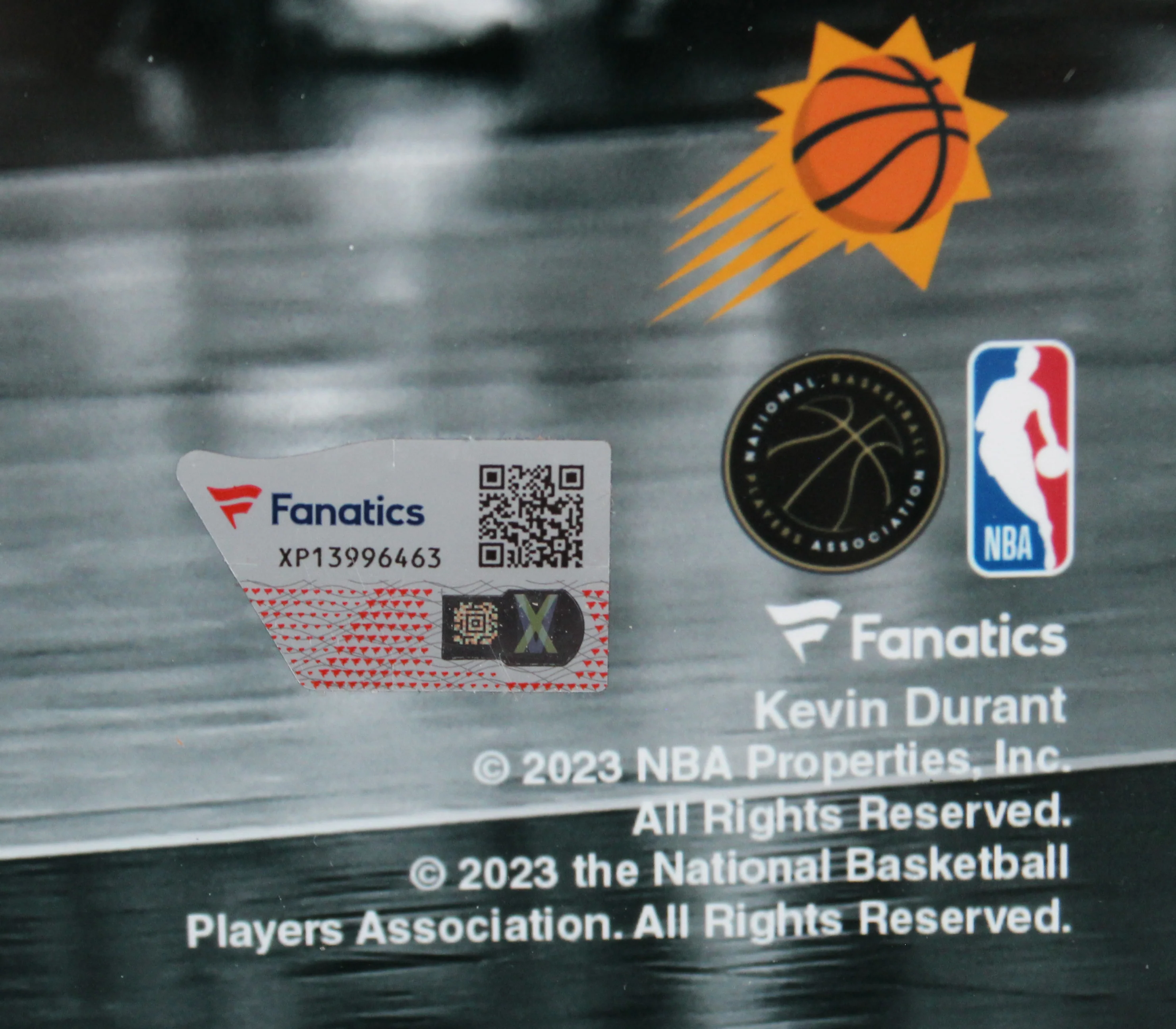 Suns Kevin Durant Authentic Signed 16x20 Framed Photo Fanatics #XP13996463 - Image 4