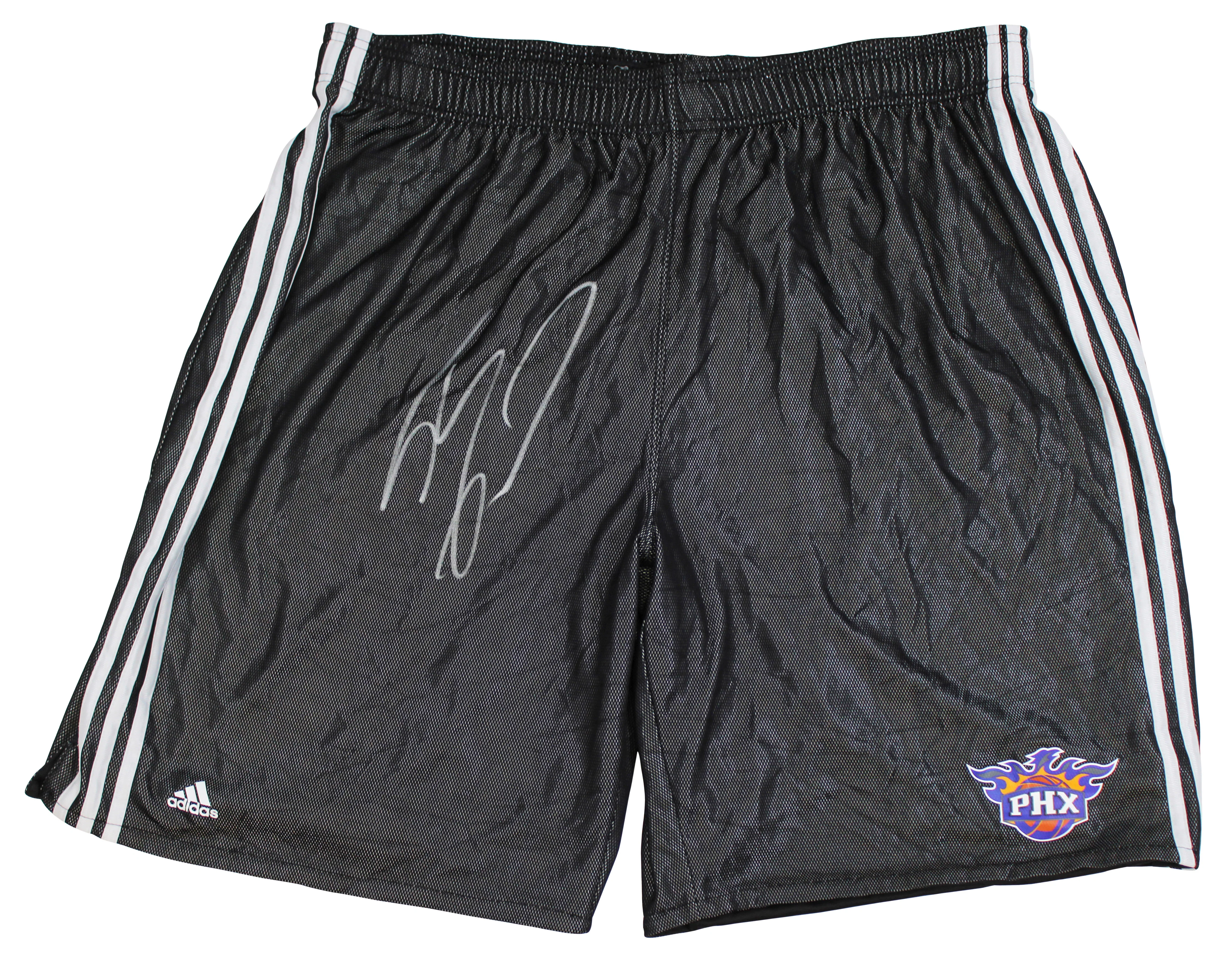 Suns Shaquille O'Neal Signed Black Adidas Practice Shorts BAS Witness #2W958083 - Image 2