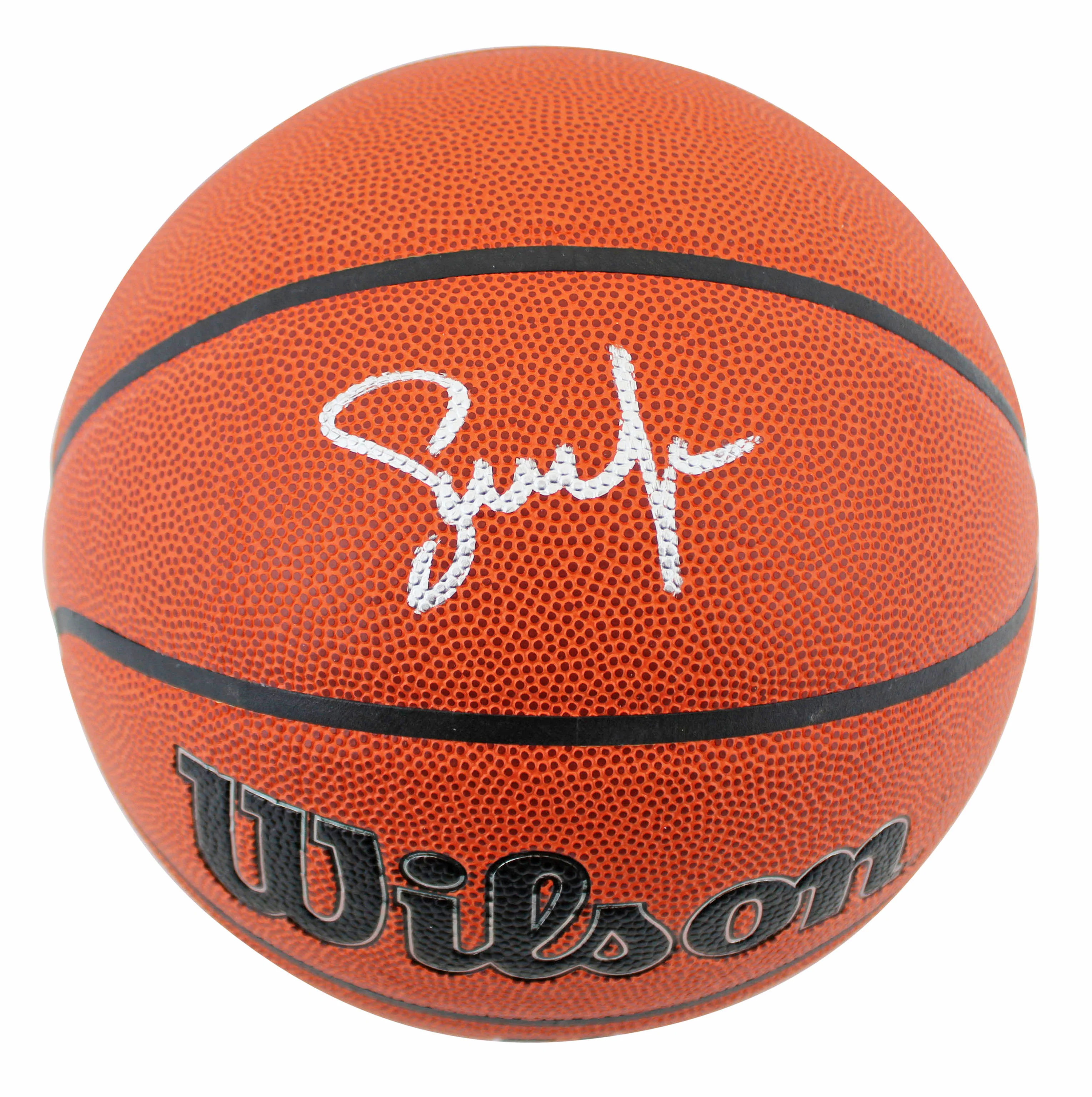 Suns Steve Nash Authentic Signed Wilson Basketball Autographed w/ Case BAS Wit - Image 3
