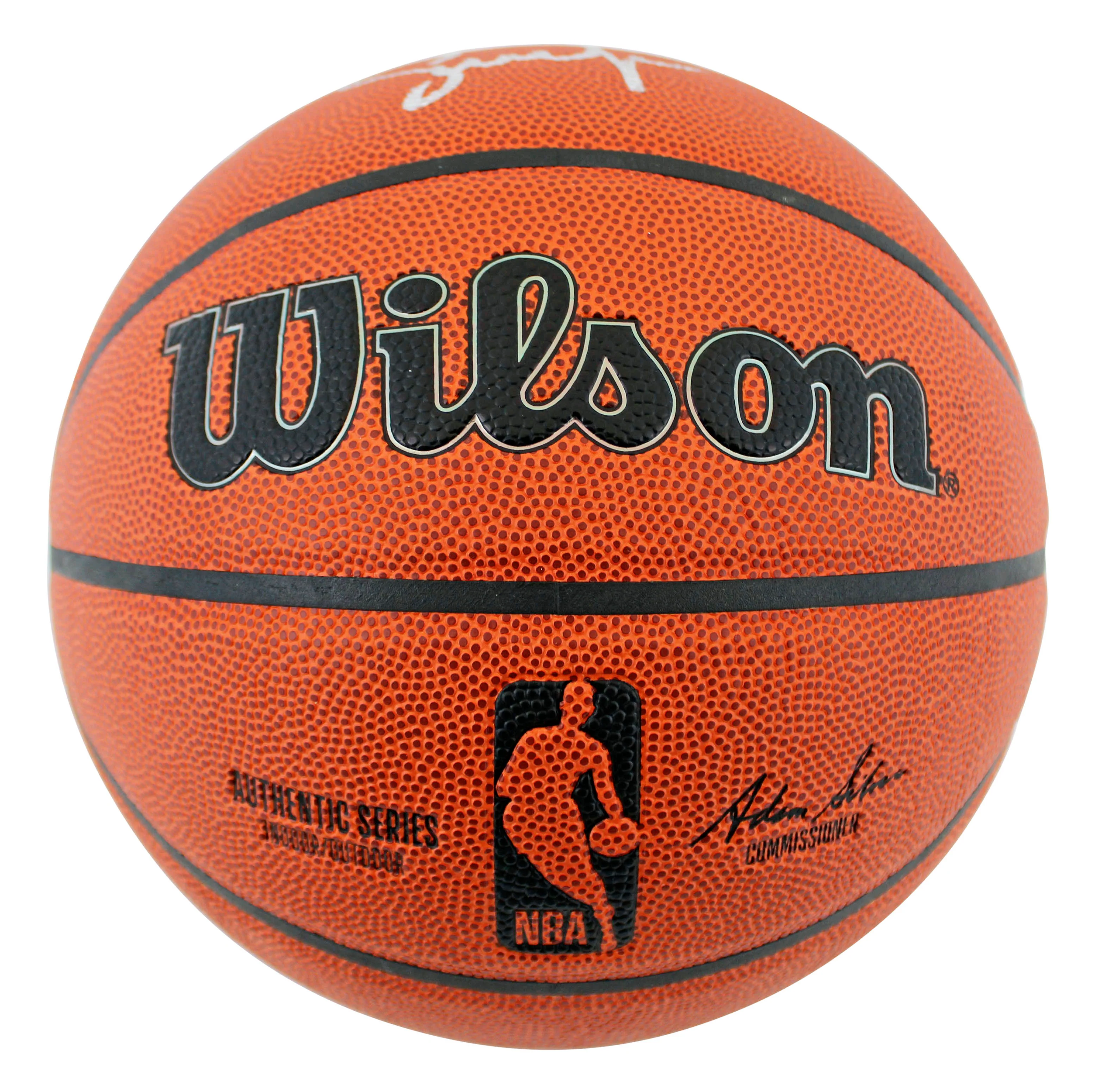 Suns Steve Nash Authentic Signed Wilson Basketball Autographed w/ Case BAS Wit - Image 4