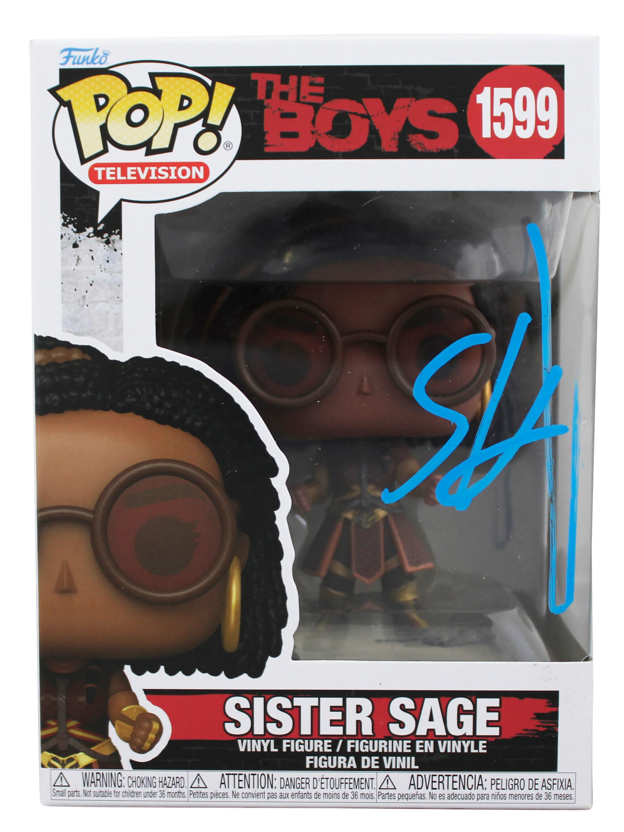 Susan Heyward The Boys Signed Sister Sage #1599 Funko Pop Figure JSA #AW31984 - Image 2