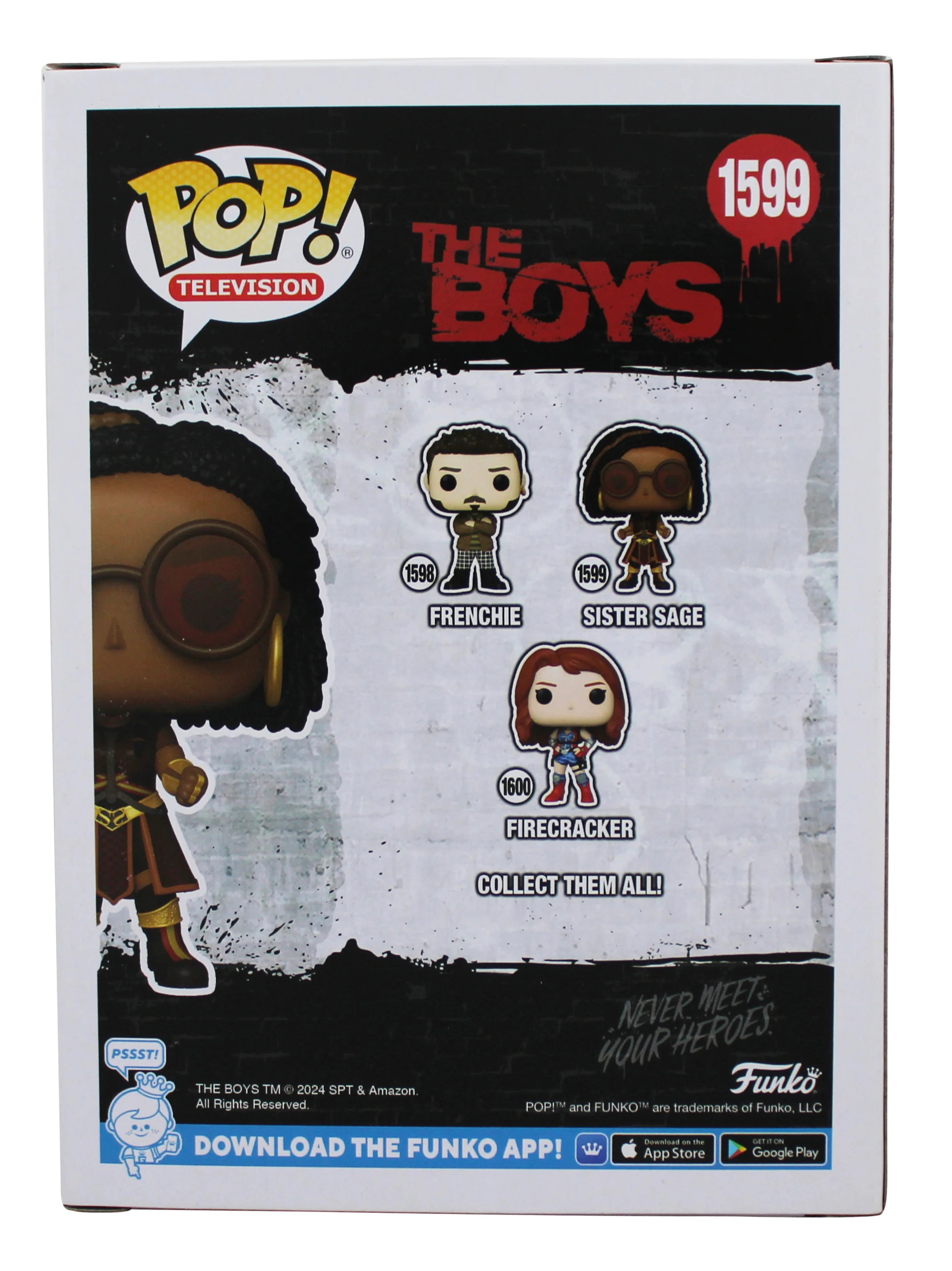 Susan Heyward The Boys Signed Sister Sage #1599 Funko Pop Figure JSA #AW31984 - Image 5