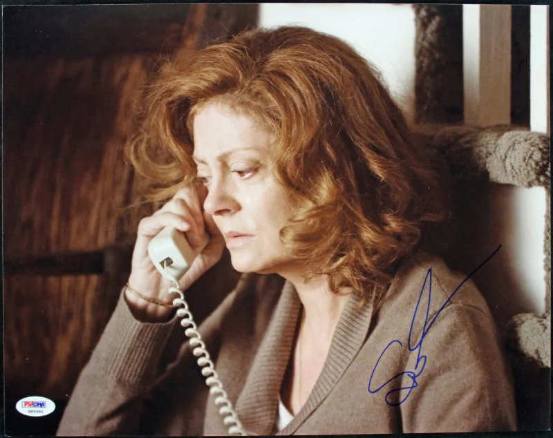 SUSAn Sarandon Signed Authentic 11X14 Photo Autographed PSA/DNA #S85992