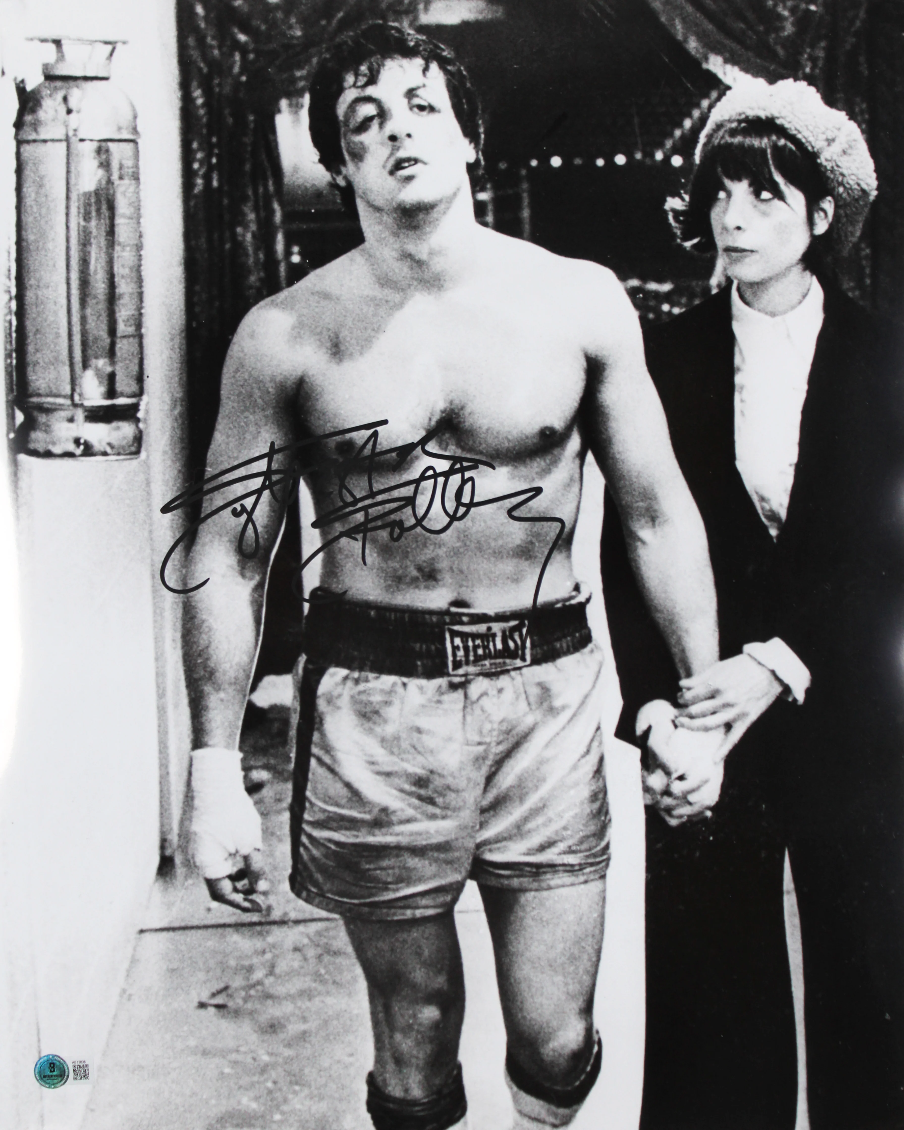 Sylvester Stallone Rocky Authentic Signed 16x20 Framed Photo Auto Graded 10! BAS - Image 3
