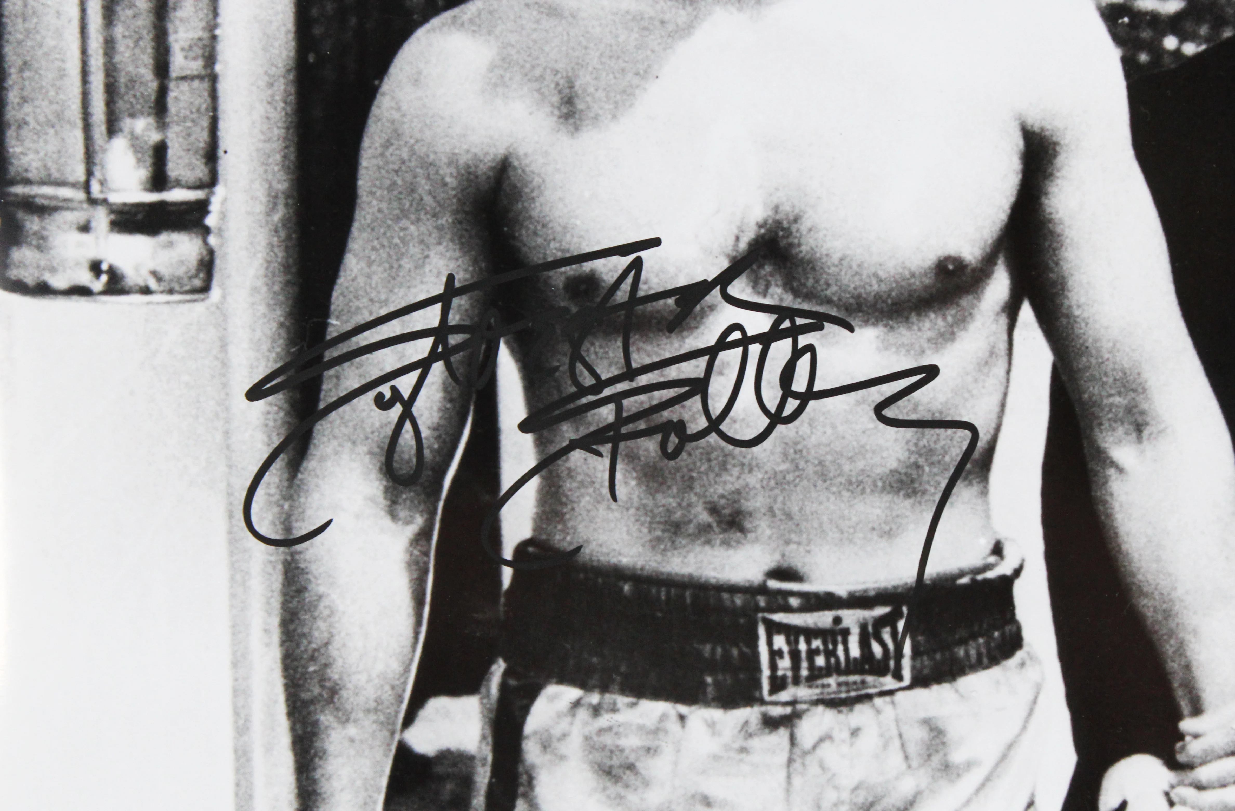 Sylvester Stallone Rocky Signed 16x20 Vertical B&W Photo Auto 10! BAS - Image 3