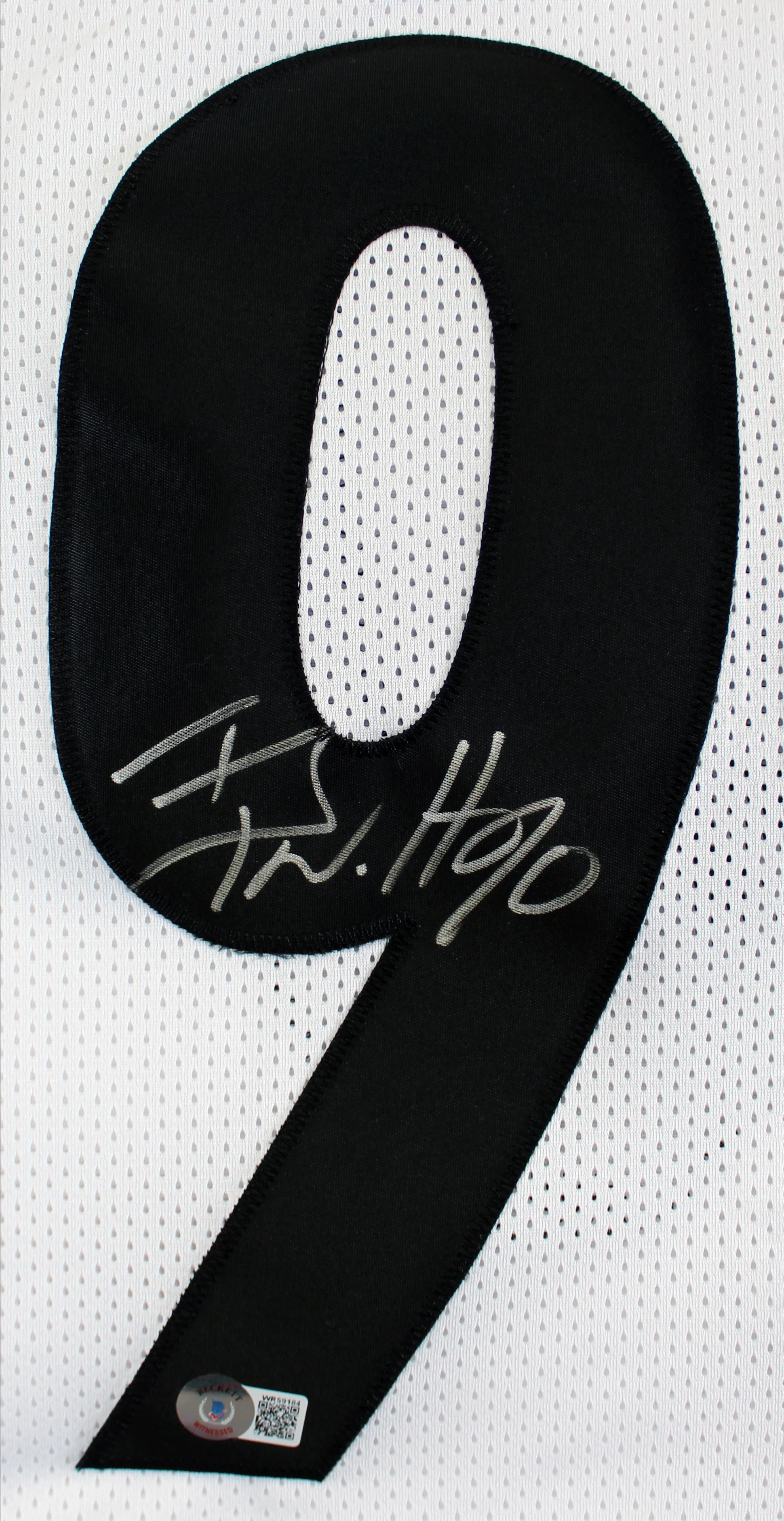 T.J. Watt Authentic Signed White Pro Style Jersey Autographed BAS Witnessed - Image 3