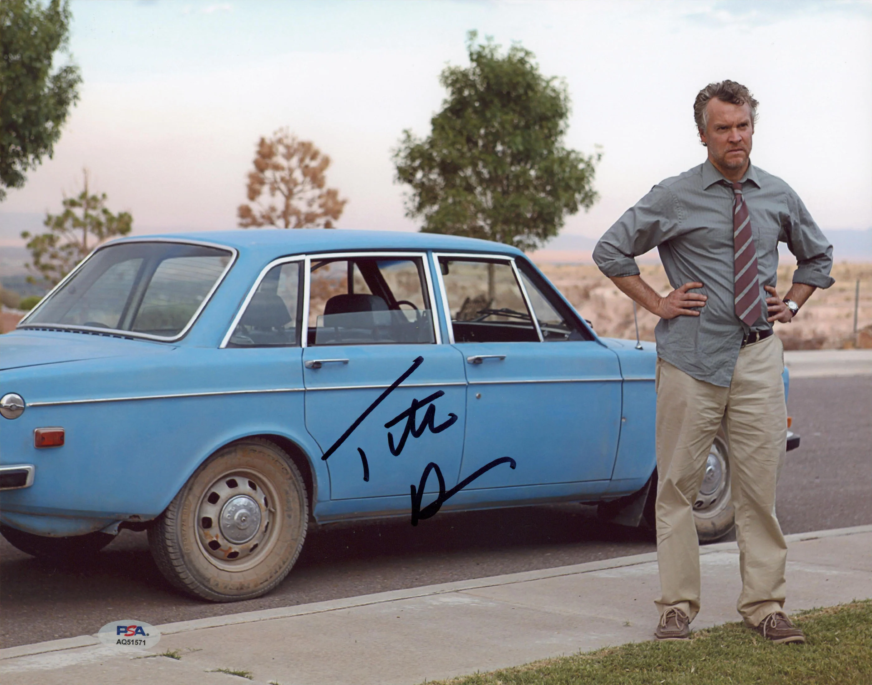 Tate Donovan Sun Belt Express Authentic Signed 11x14 Photo PSA/DNA #AQ51571 - Image 2