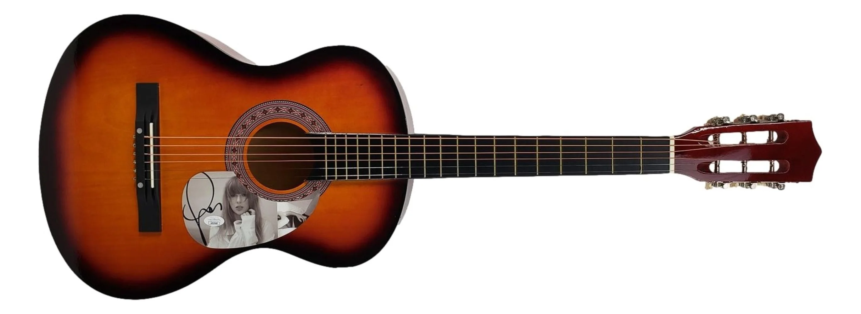 Taylor Swift Signed 38" Sunburst Acoustic Guitar JSA AR19540