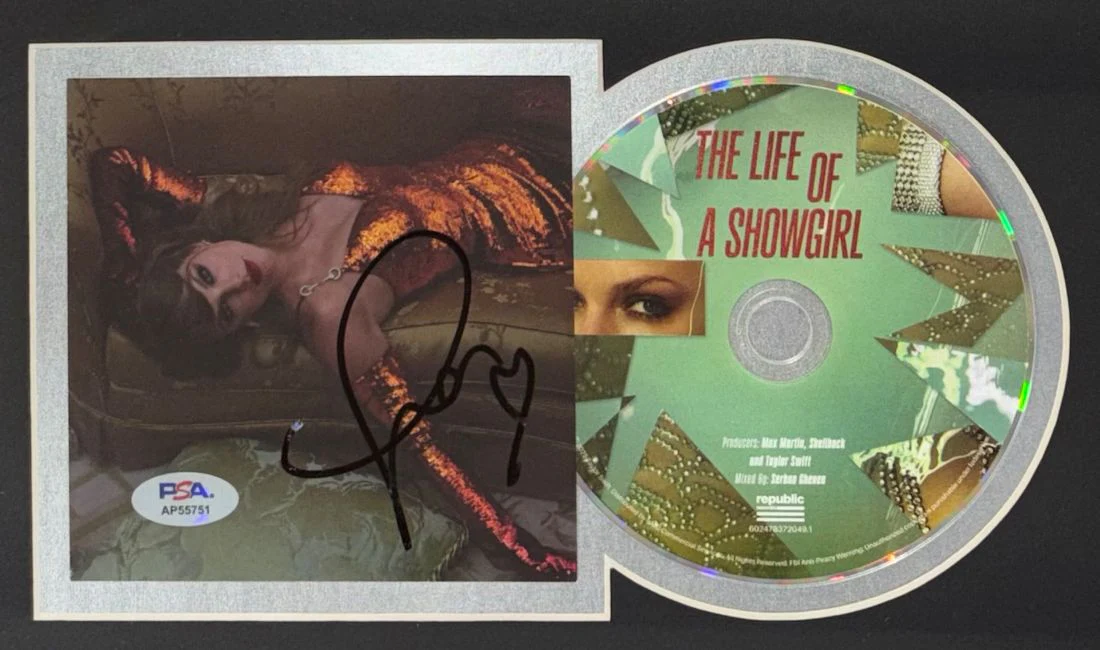 Taylor Swift Signed Framed Insert w/ 8x10 Life Of A Showgirl Photo 2 PSA/DNA - Image 2