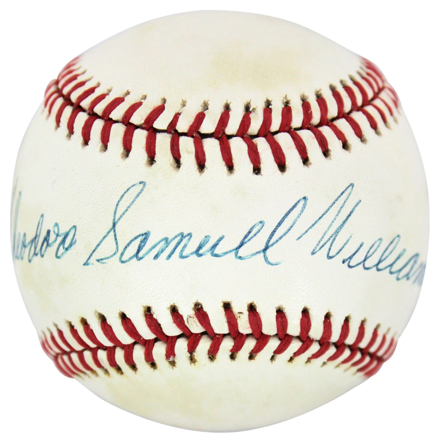 Ted "Theodore Samuel" Williams Signed Authentic OAL Baseball PSA/DNA #E67402 - Image 2