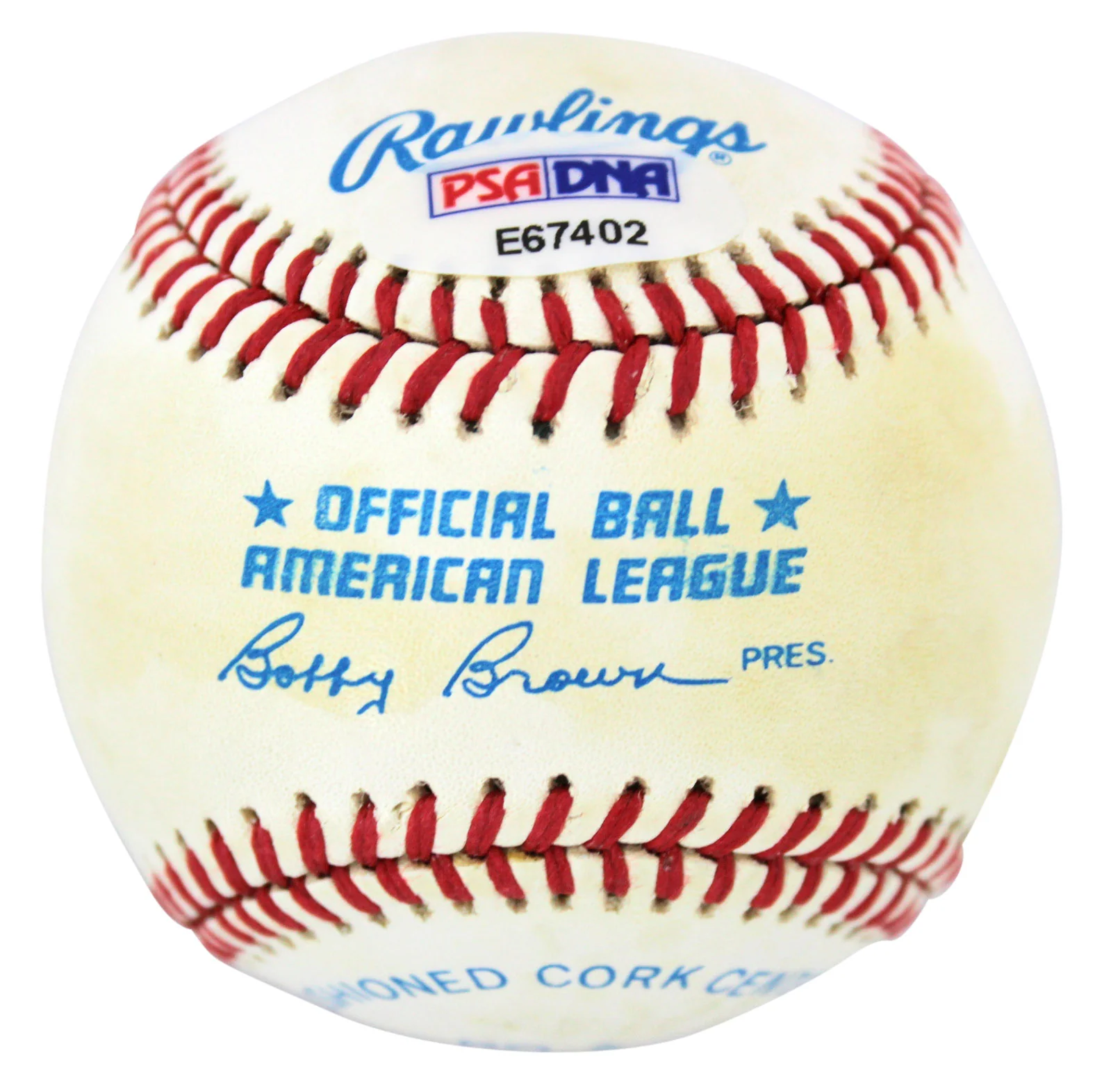 Ted "Theodore Samuel" Williams Signed Authentic OAL Baseball PSA/DNA #E67402 - Image 9