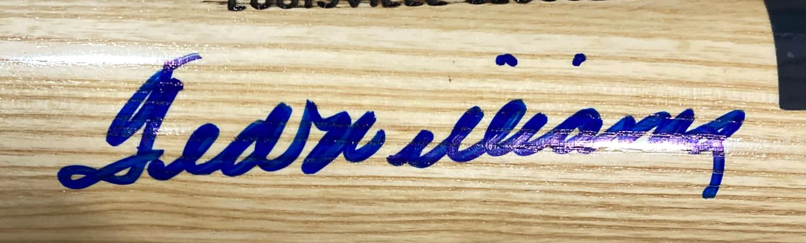 Ted Williams Boston Red Sox Signed Louisville Slugger Bat PSA/DNA LOA - Image 2