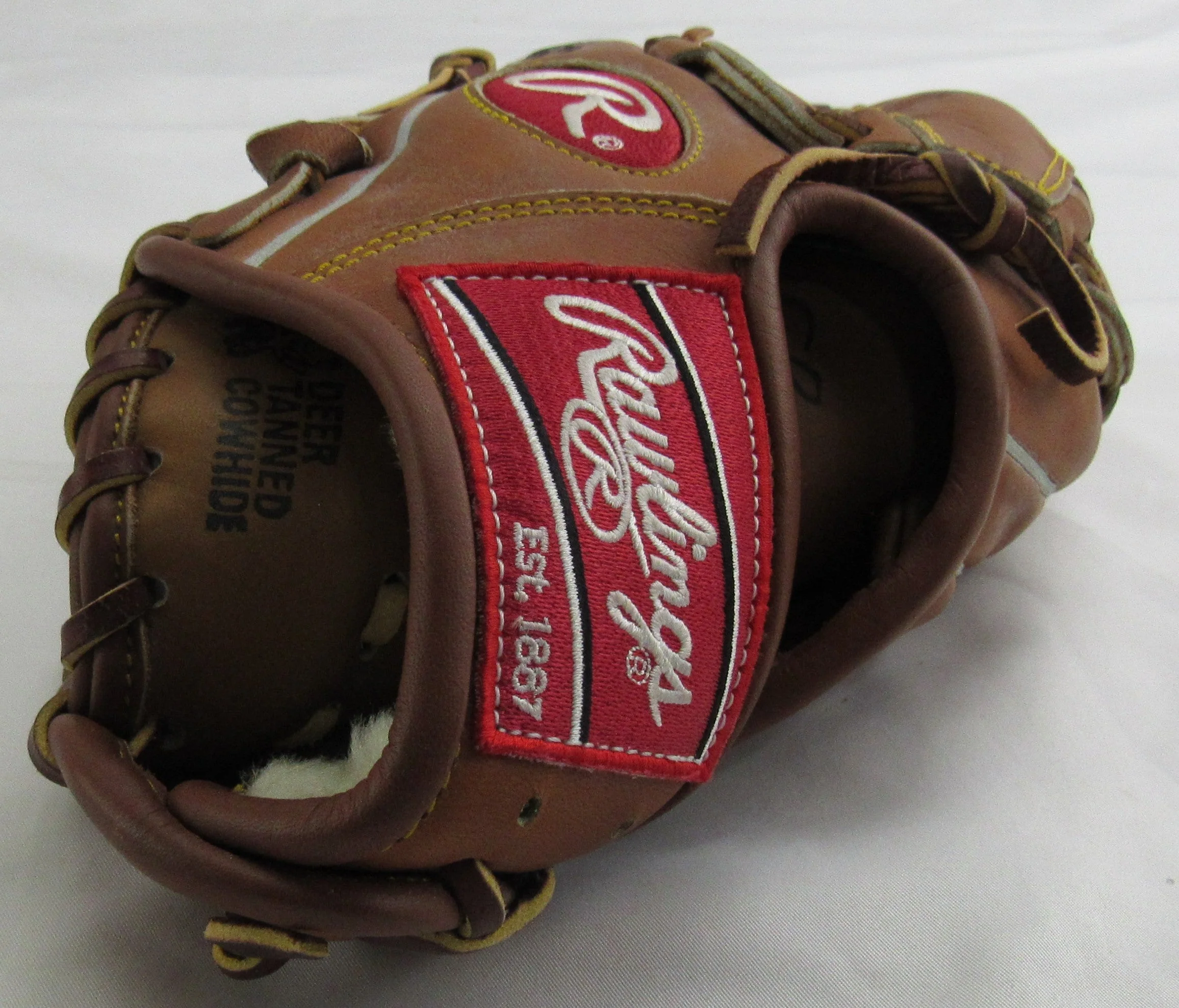 David Wells Signed Auto Game Used Baseball Glove - Image 5