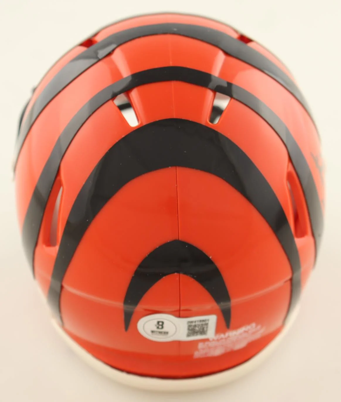 Tee Higgins Autographed Cincinnati Bengals Speed Mini Helmet - Beckett - Image 2