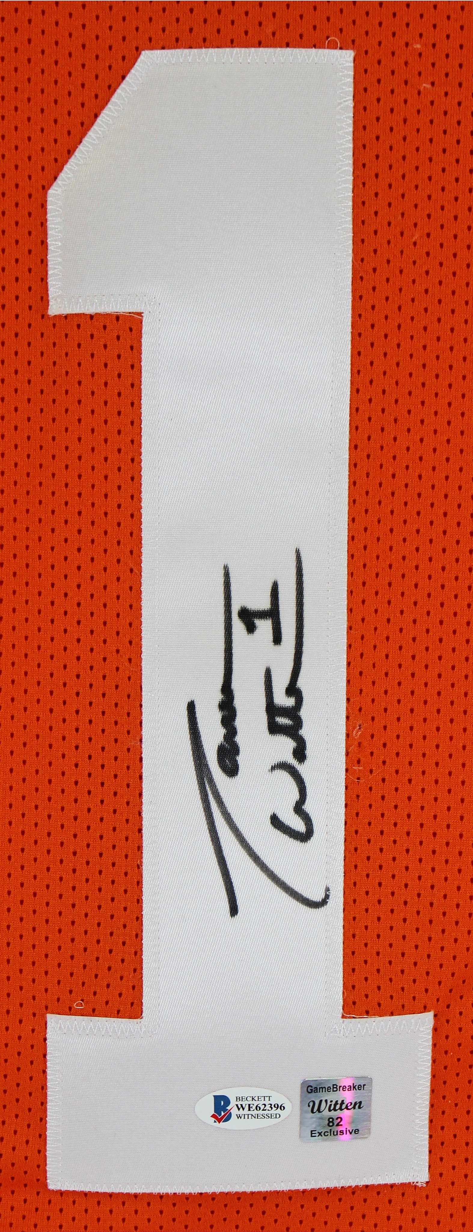 Tennessee Jason Witten Authentic Signed Orange Pro Style Jersey BAS Witnessed - Image 3