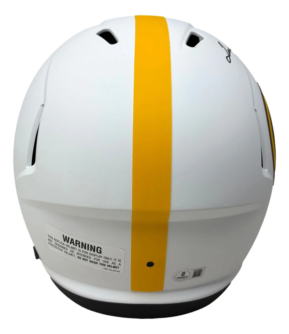 Terry Bradshaw Signed Steelers Full Size Speed Replica Lunar Eclipse Helmet BAS - Image 3