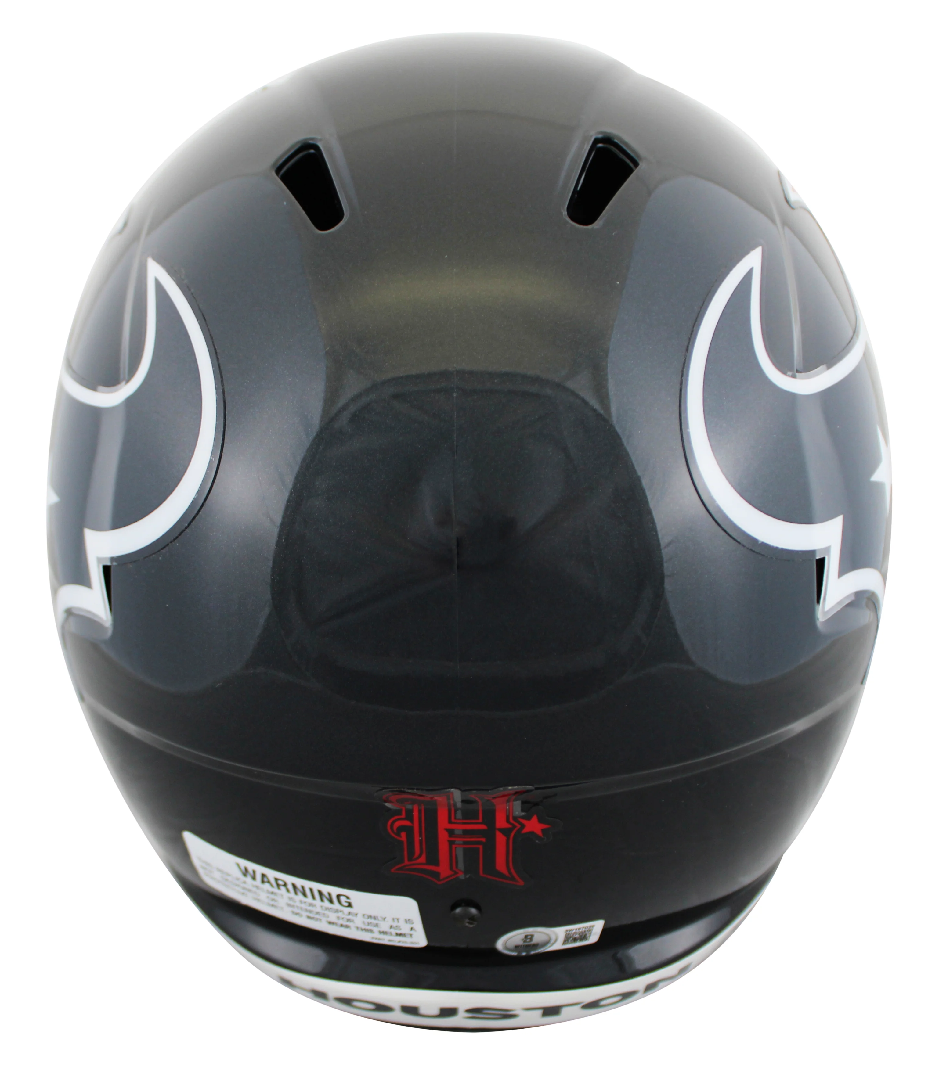 Texans Nico Collins Authentic Signed Full Size Speed Rep Helmet BAS Witnessed 1 - Image 3