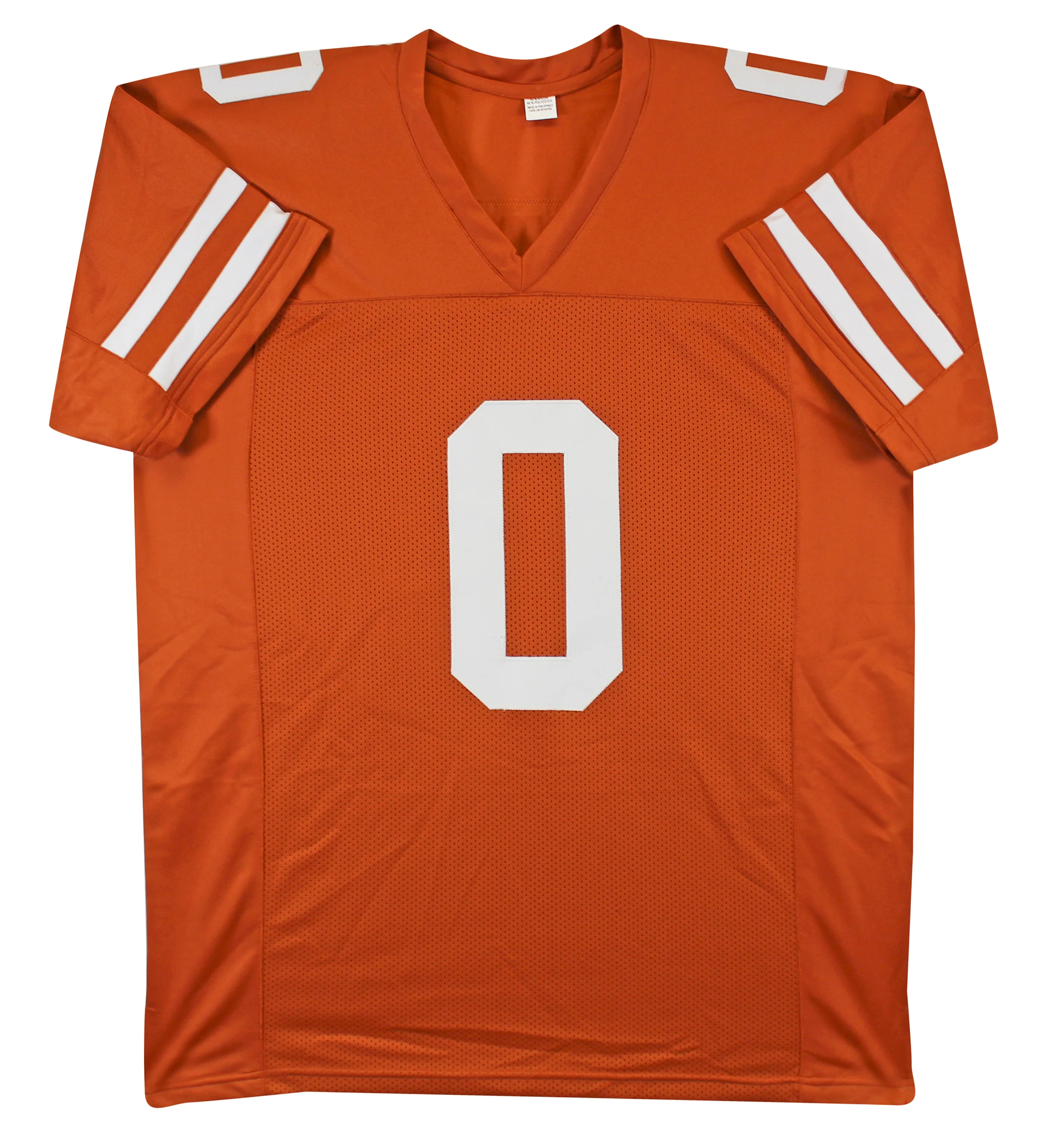 Texas Ja'Tavion Sanders Signed Burnt Orange Pro Style Jersey BAS Witnessed - Image 4
