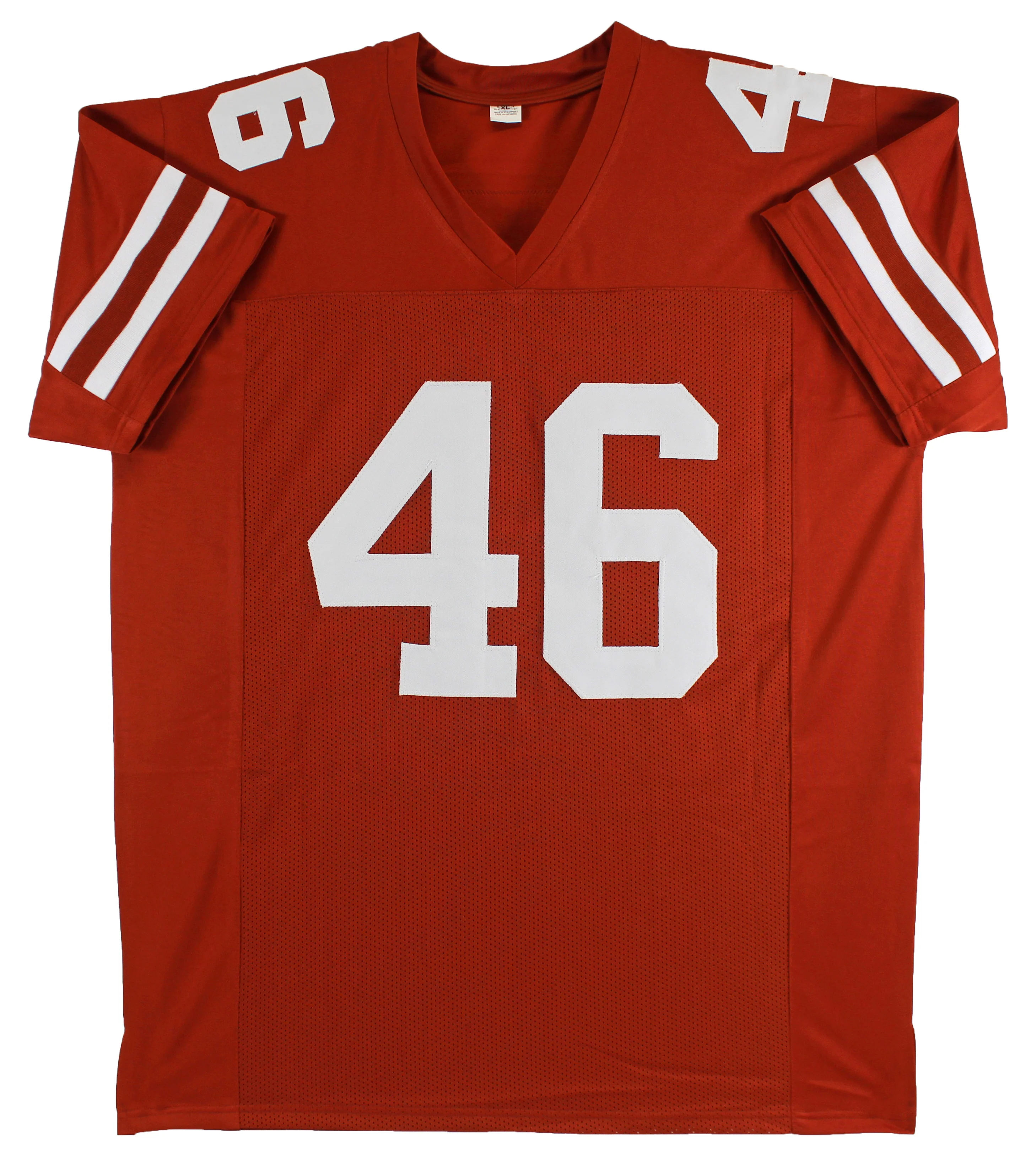 Texas Joseph Ossai Authentic Signed Burnt Orange Pro Style Jersey Jersey BAS Wit - Image 4