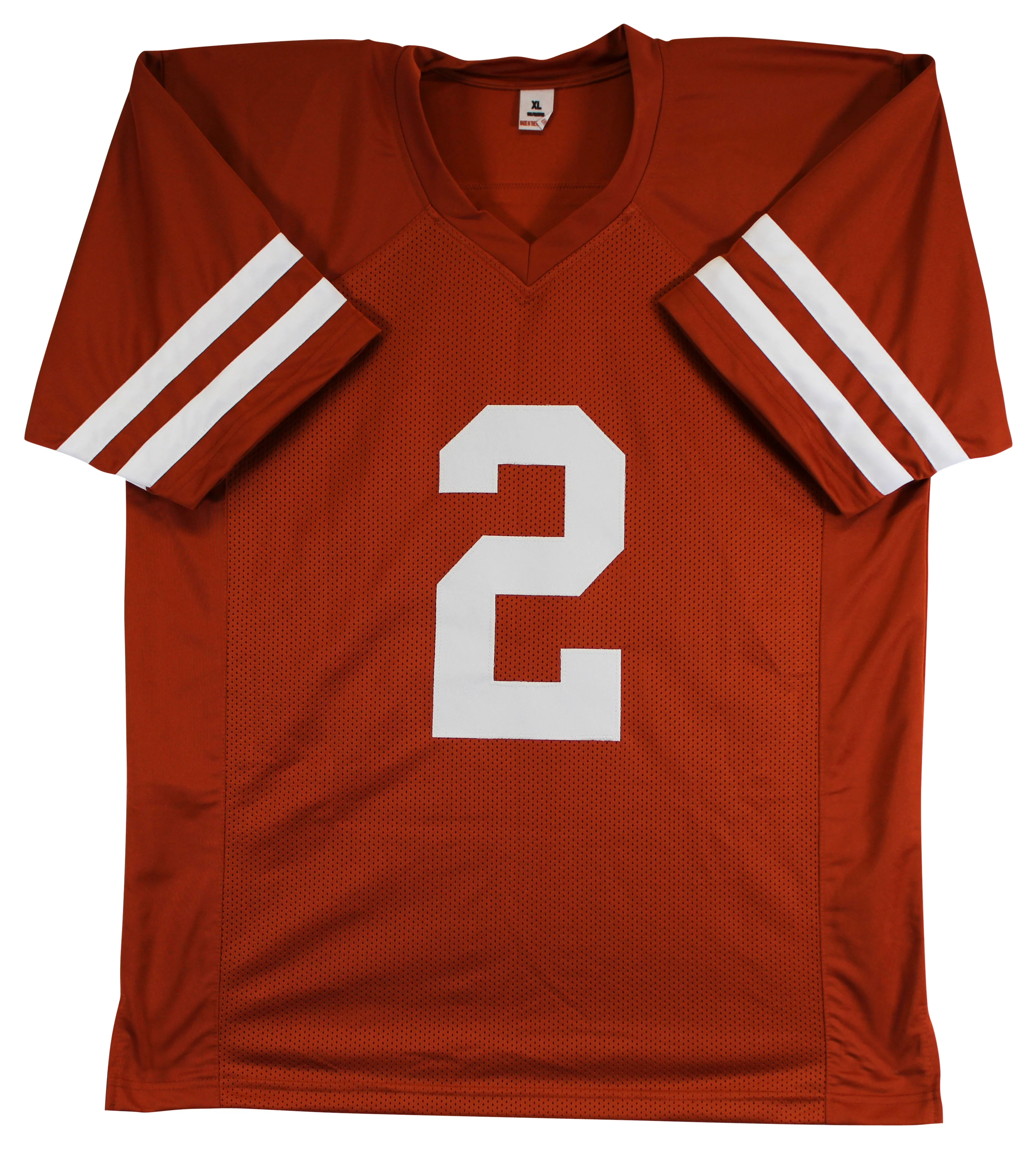 Texas Matthew Golden Authentic Signed Burnt Orange Pro Style Jersey BAS Witness - Image 4