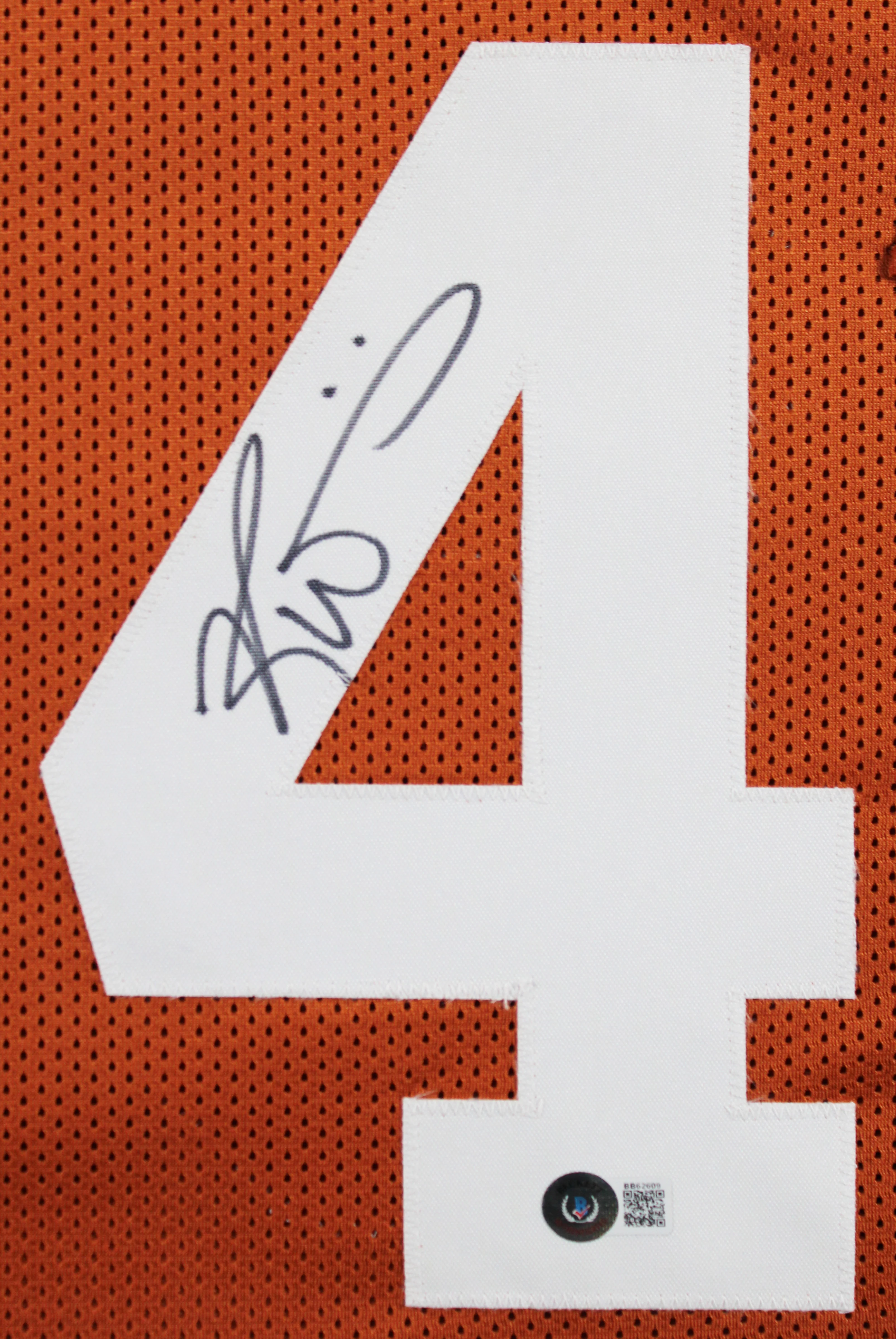 Texas Ricky Williams Authentic Signed Burnt Orange Pro Style Framed Jersey BAS - Image 3