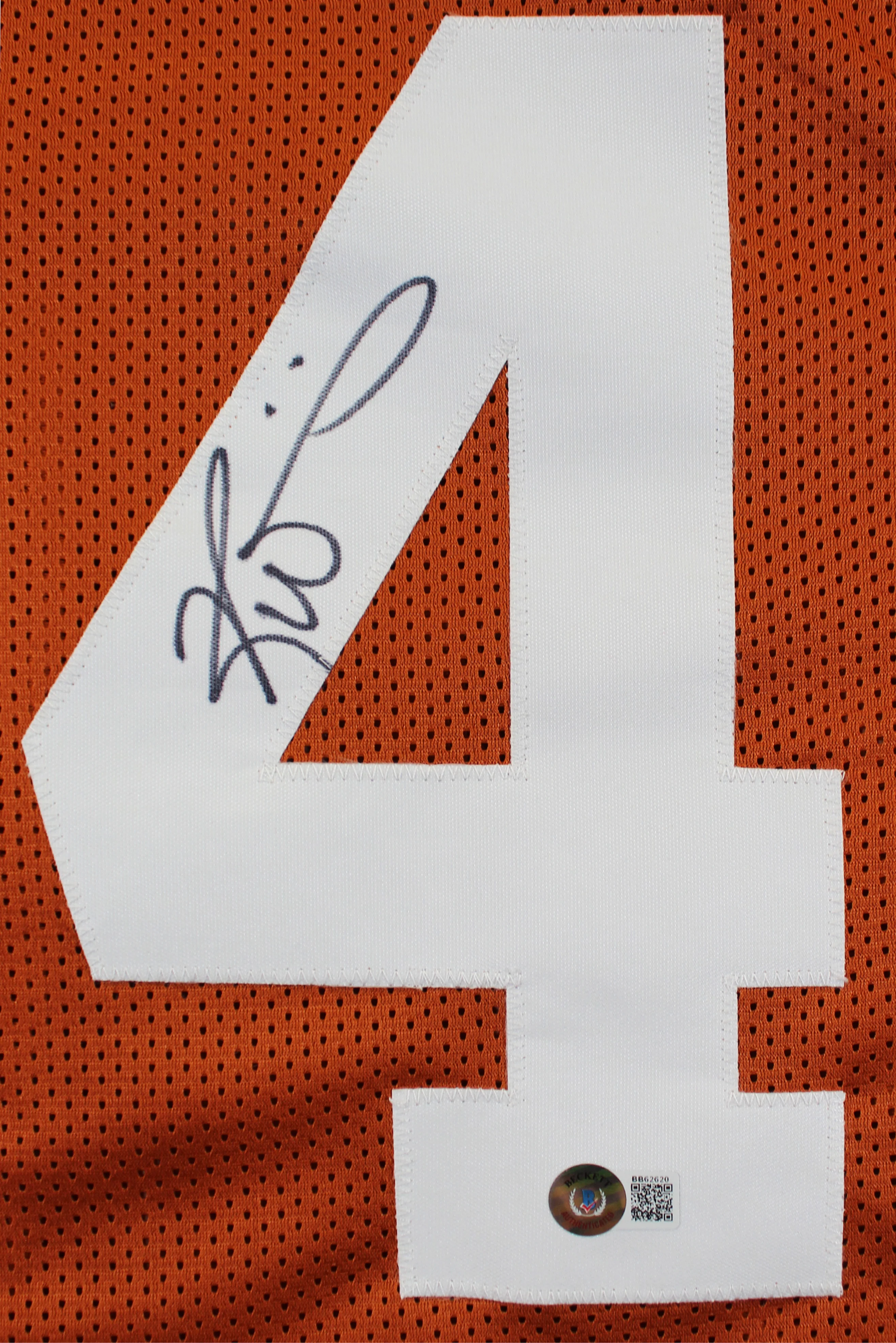 Texas Ricky Williams Authentic Signed Burnt Orange Pro Style Jersey BAS - Image 3