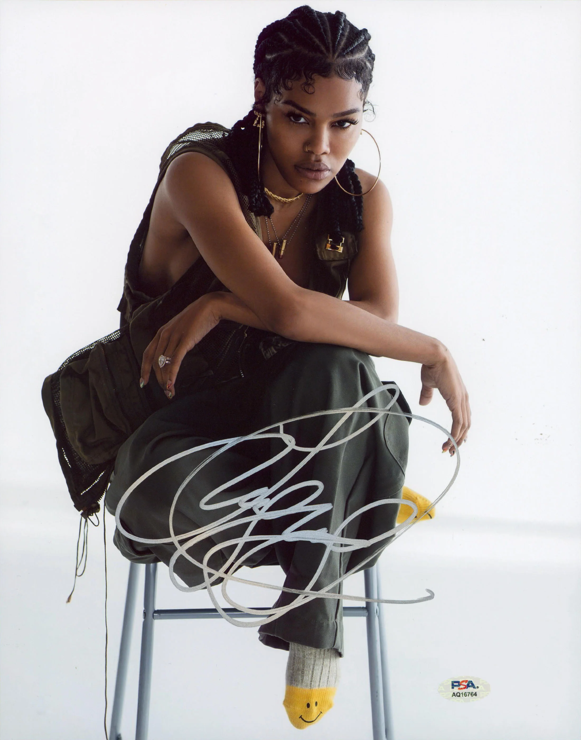 Teyana Taylor A Thousand And One Authentic Signed 11x14 Photo PSA/DNA #AQ16764 - Image 2