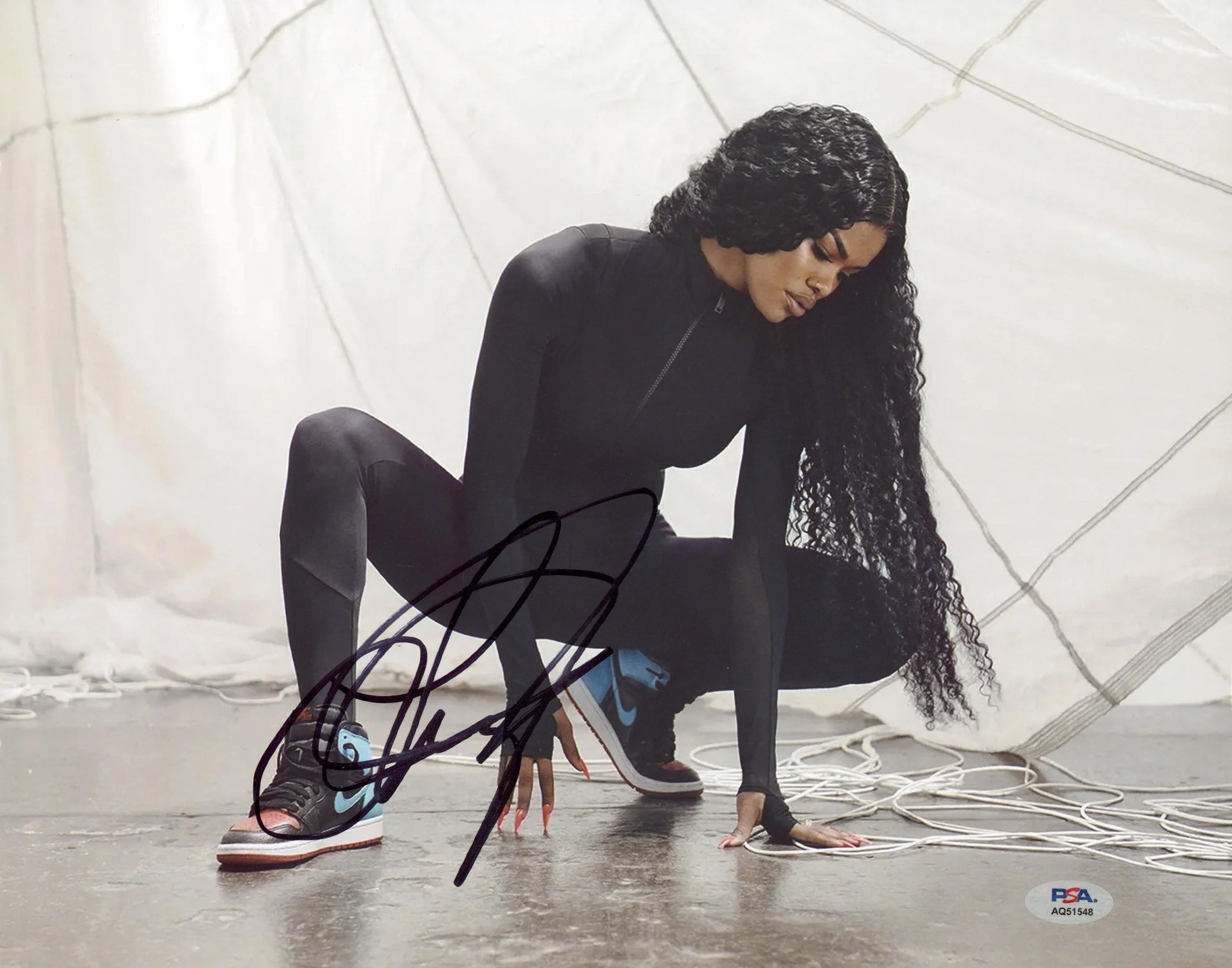 Teyana Taylor A Thousand And One Authentic Signed 11x14 Photo PSA/DNA #AQ51548 - Image 2