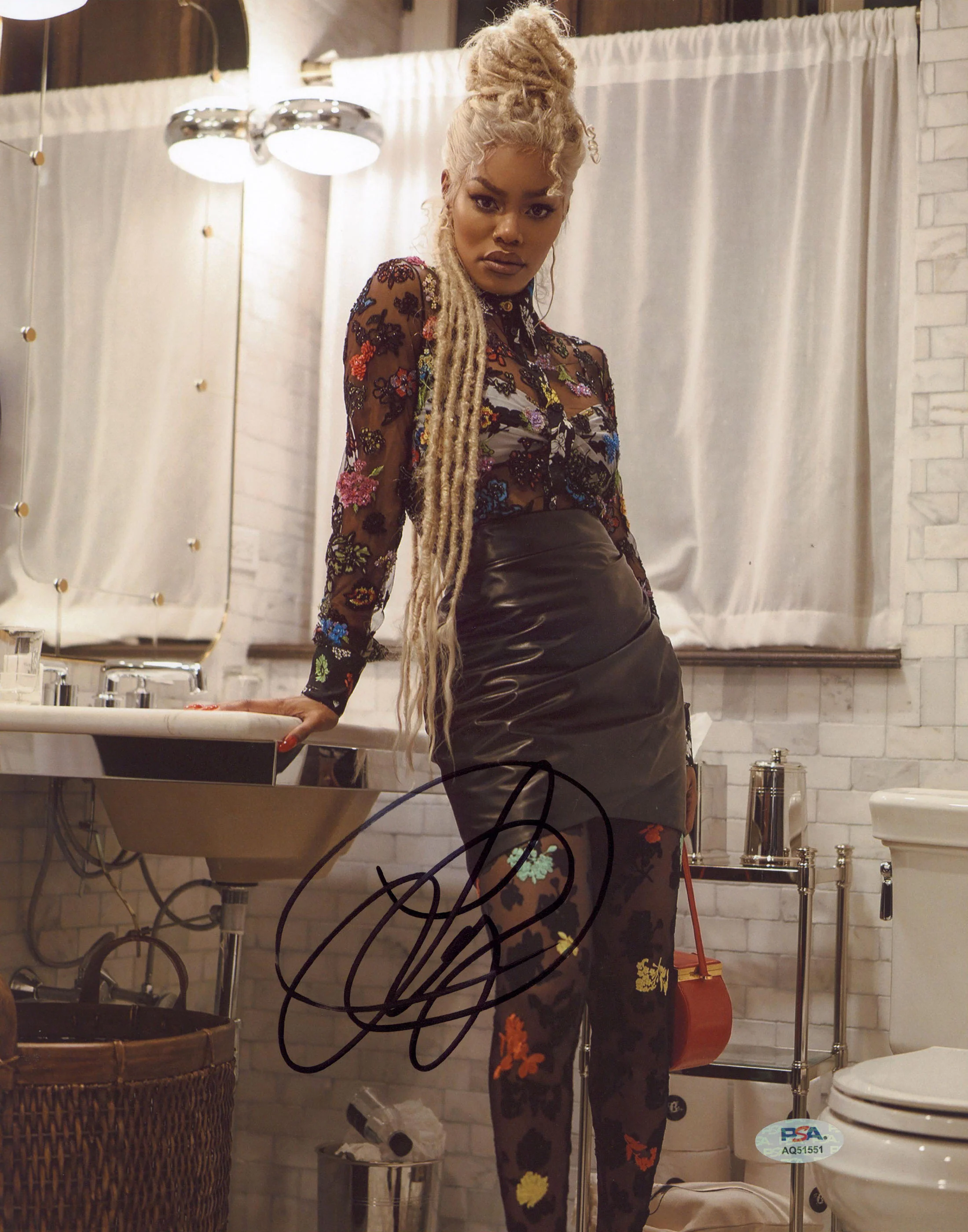 Teyana Taylor A Thousand And One Authentic Signed 11x14 Photo PSA/DNA #AQ51551 - Image 2