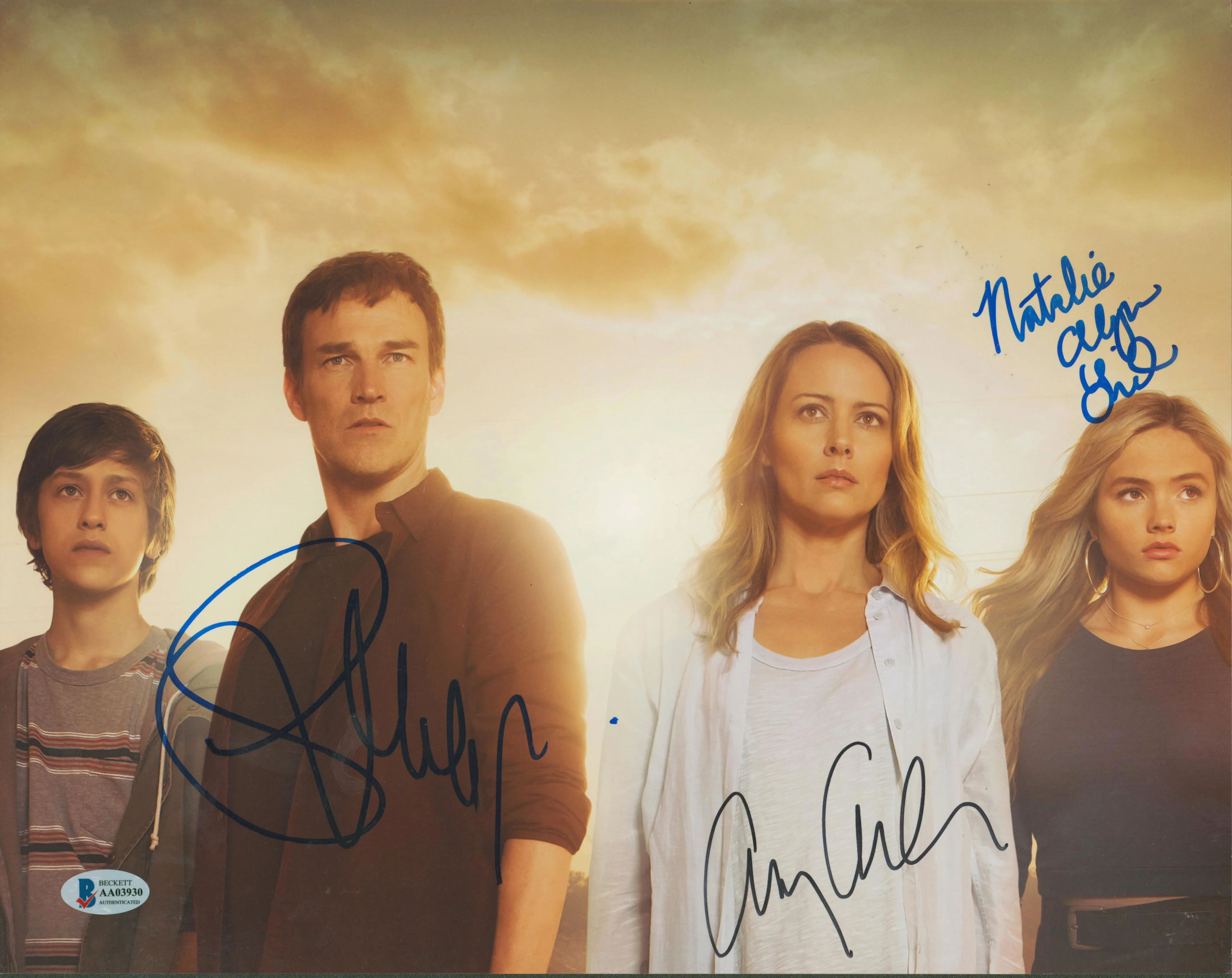 The Gifted (3) Moyer, Acker & Lind Authentic Signed 11x14 Photo BAS #AA03930 - Image 2