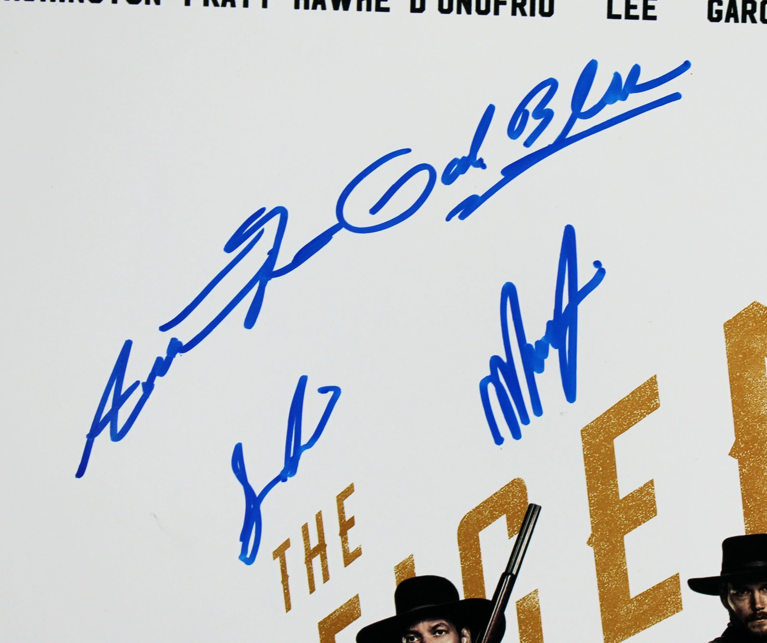 The Magnificent Seven (3) Garcia-Rulfo, Sensmeier + 1 Signed 12x18 Photo BAS - Image 3