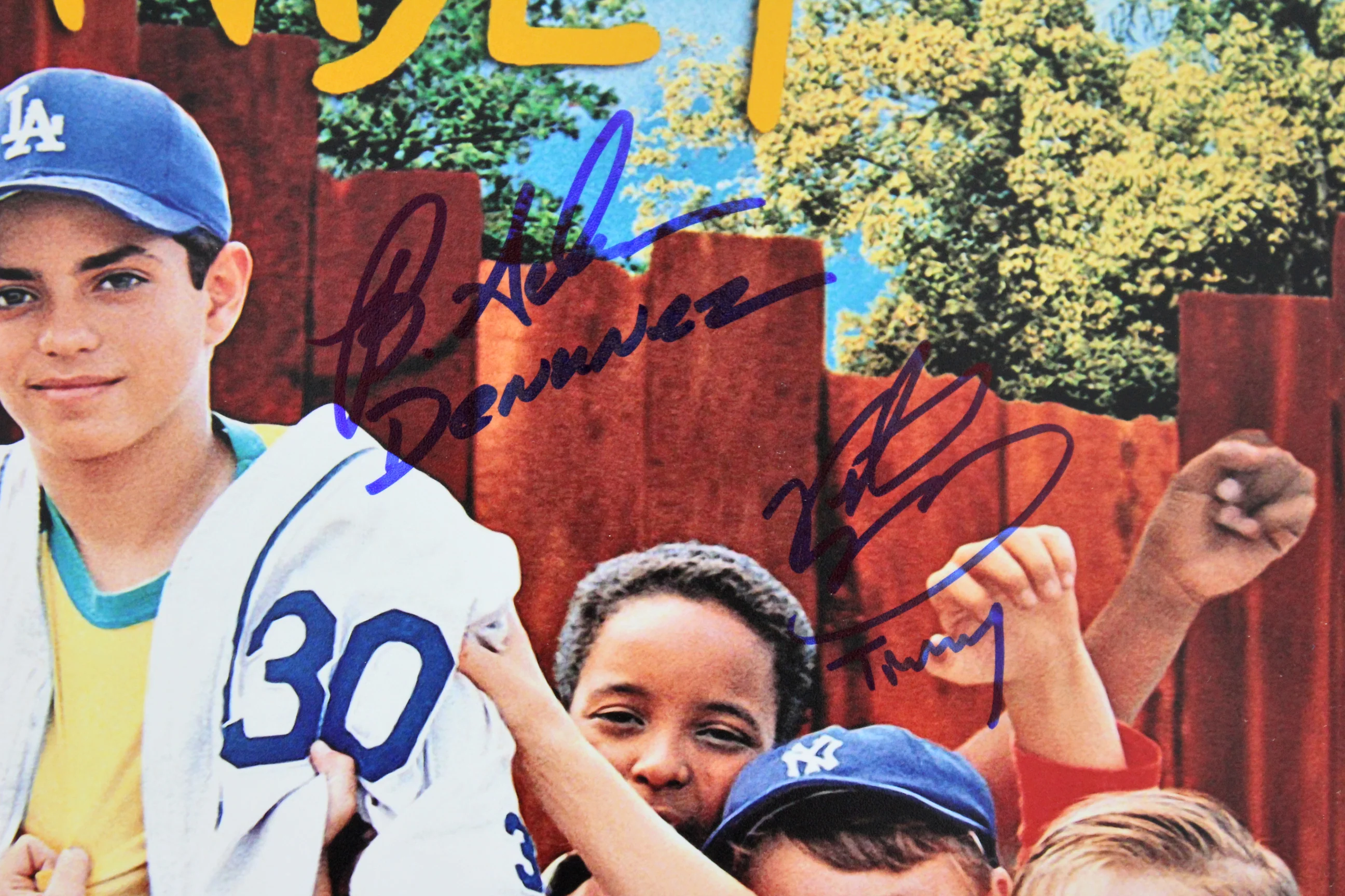 The Sandlot (6) Guiry, Leopardi, Adams +3 Signed 11x14 Photo BAS Witnessed 6 - Image 4