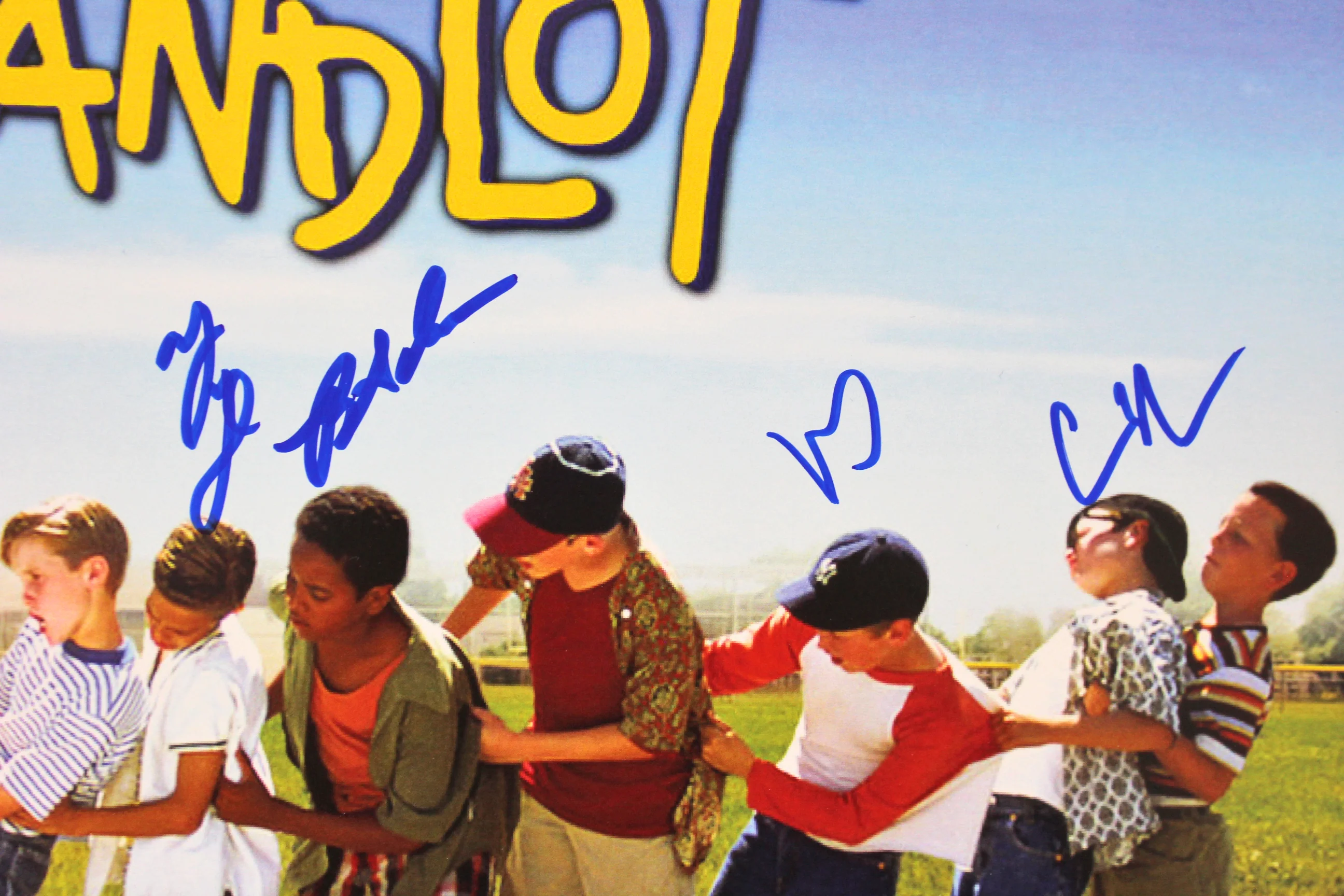The Sandlot (6) Guiry, Leopardi, Adams +3 Signed 12x18 Photo BAS Witnessed 1 - Image 3