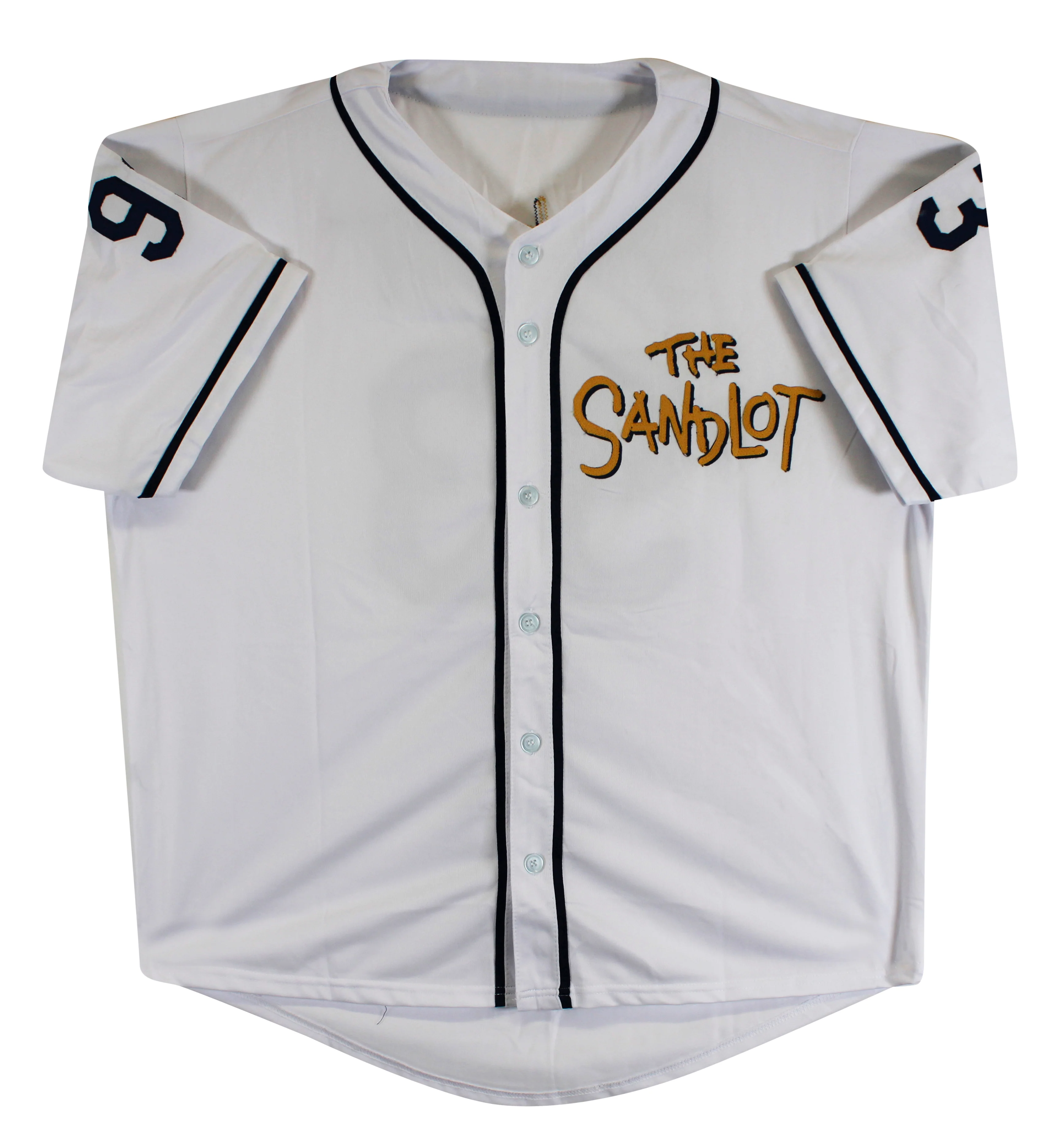 The Sandlot Cast (7) Renna, Guiry, Leopardi, York +3 Signed Jersey BAS Witnessed - Image 4