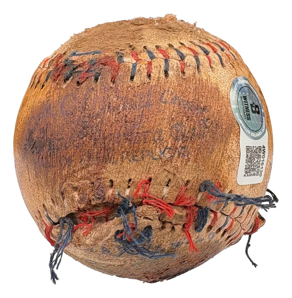 The Sandlot Cast (8) Signed Babe Ruth Replica Signed Baseball Renna Guiry BAS - Image 6