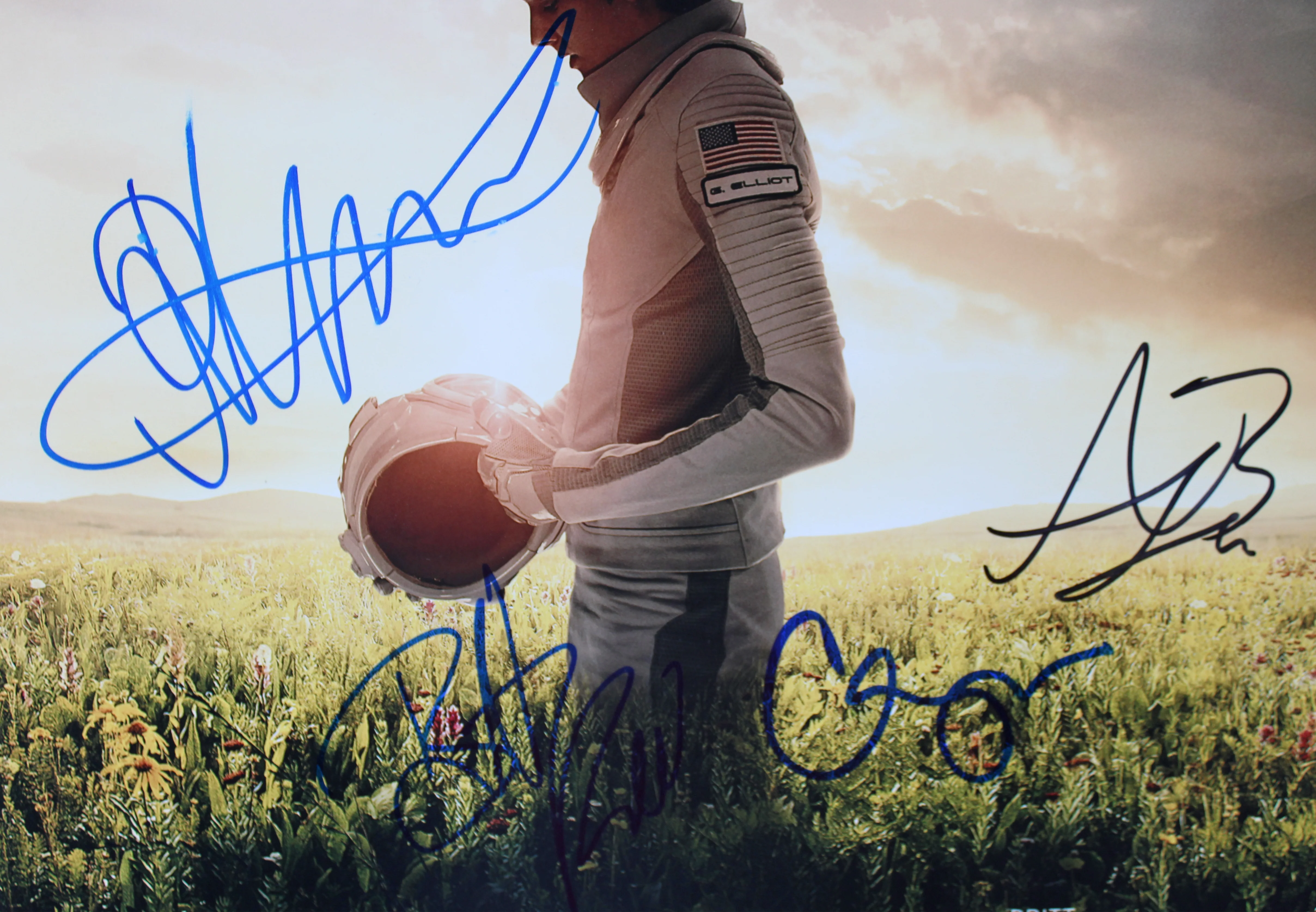 The Space Between Us (4) Butterfield, Robertson, +2 Signed 12x18 Photo BAS - Image 3