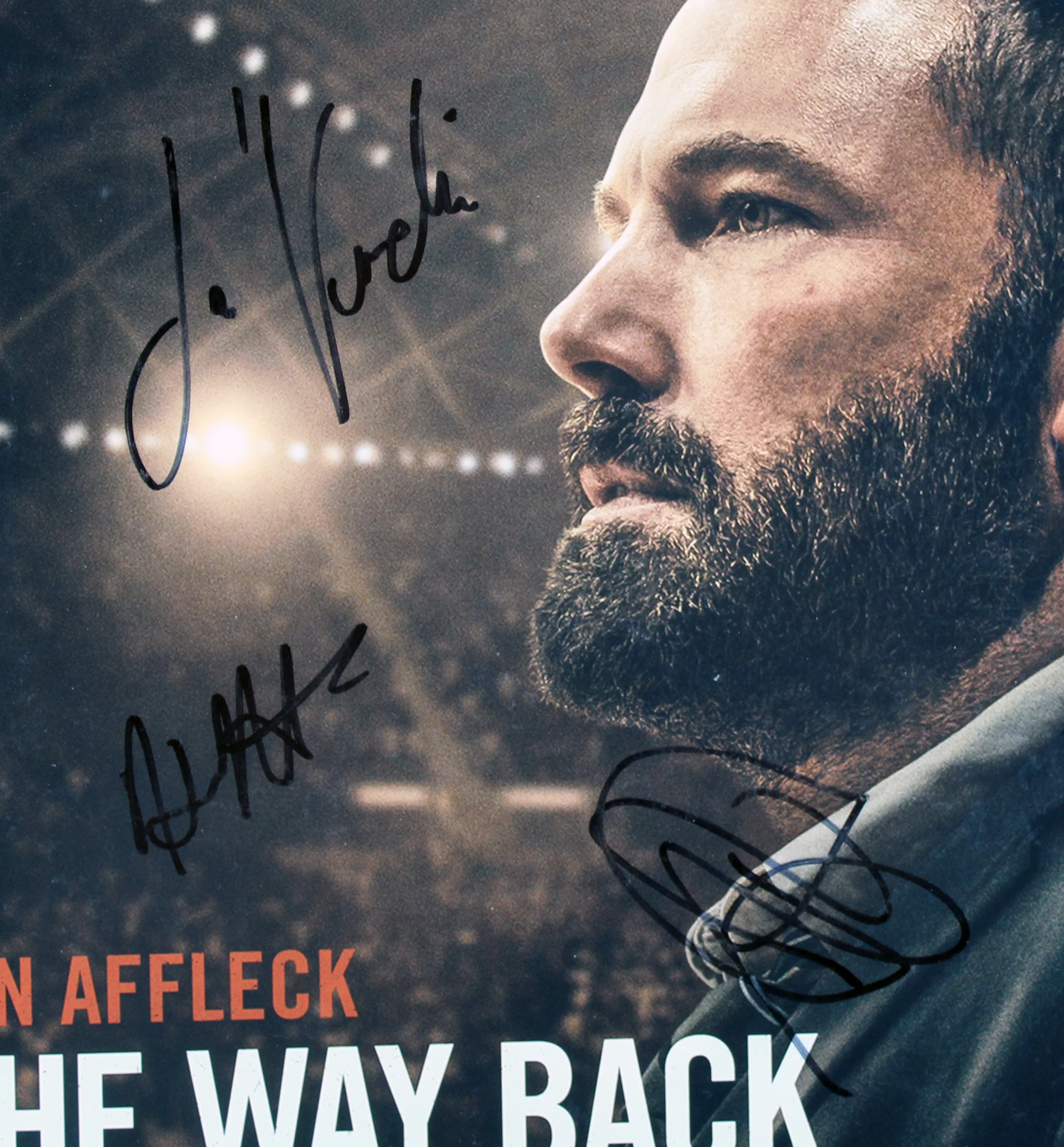 The Way Back (3) DaVinchi, McArthur & 1 More Signed 12x18 Photo BAS #AA03489 - Image 3