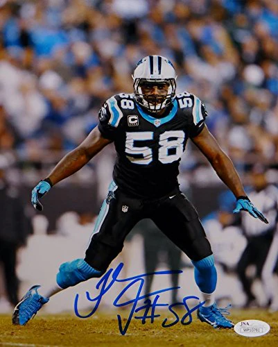 Thomas Davis Autographed Carolina Panthers 8x10 Vertical Photo- JSA W Auth - Image 3