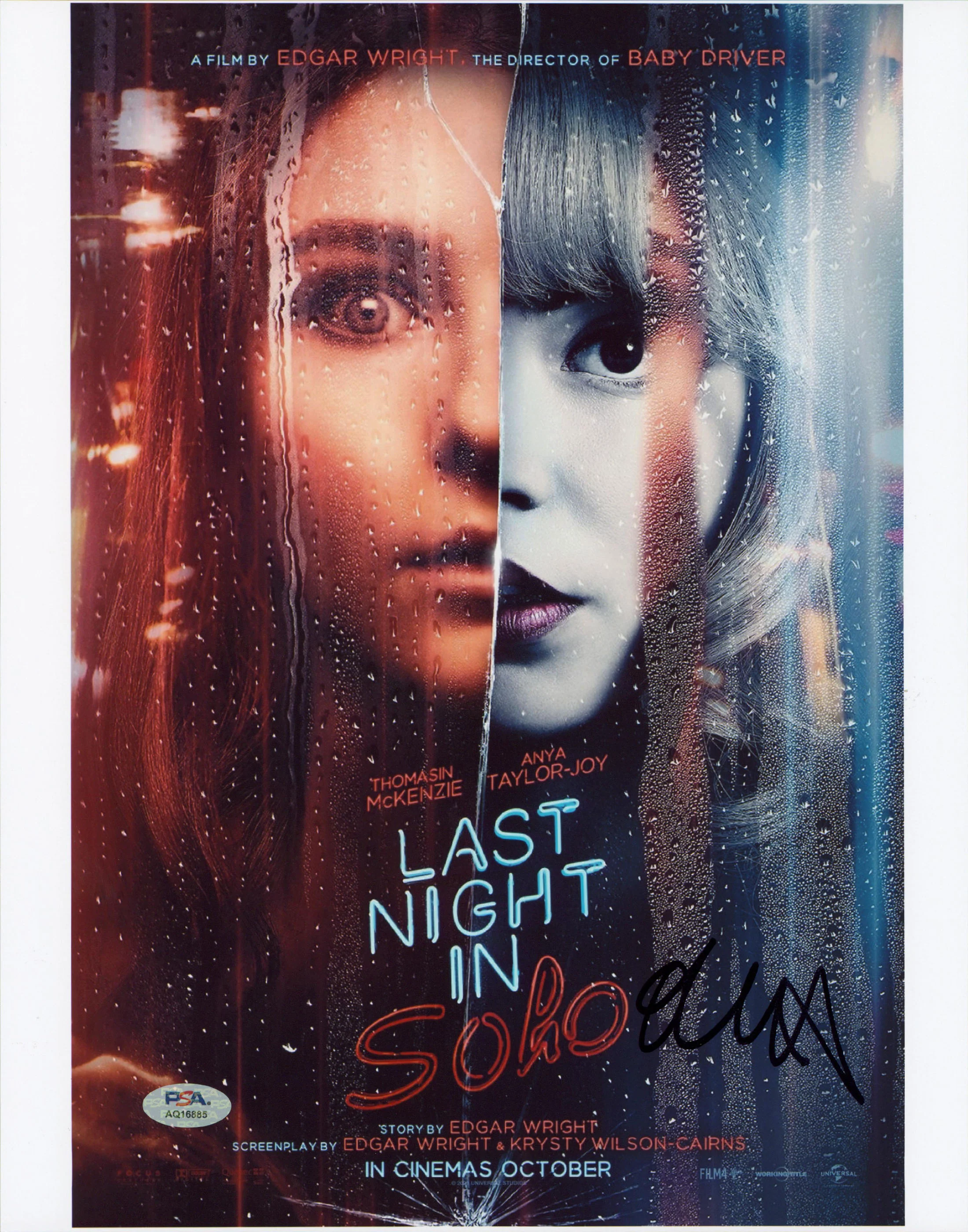 Thomasin McKenzie Last Night Soho Authentic Signed 11x14 Photo PSA/DNA #AQ16885 - Image 2