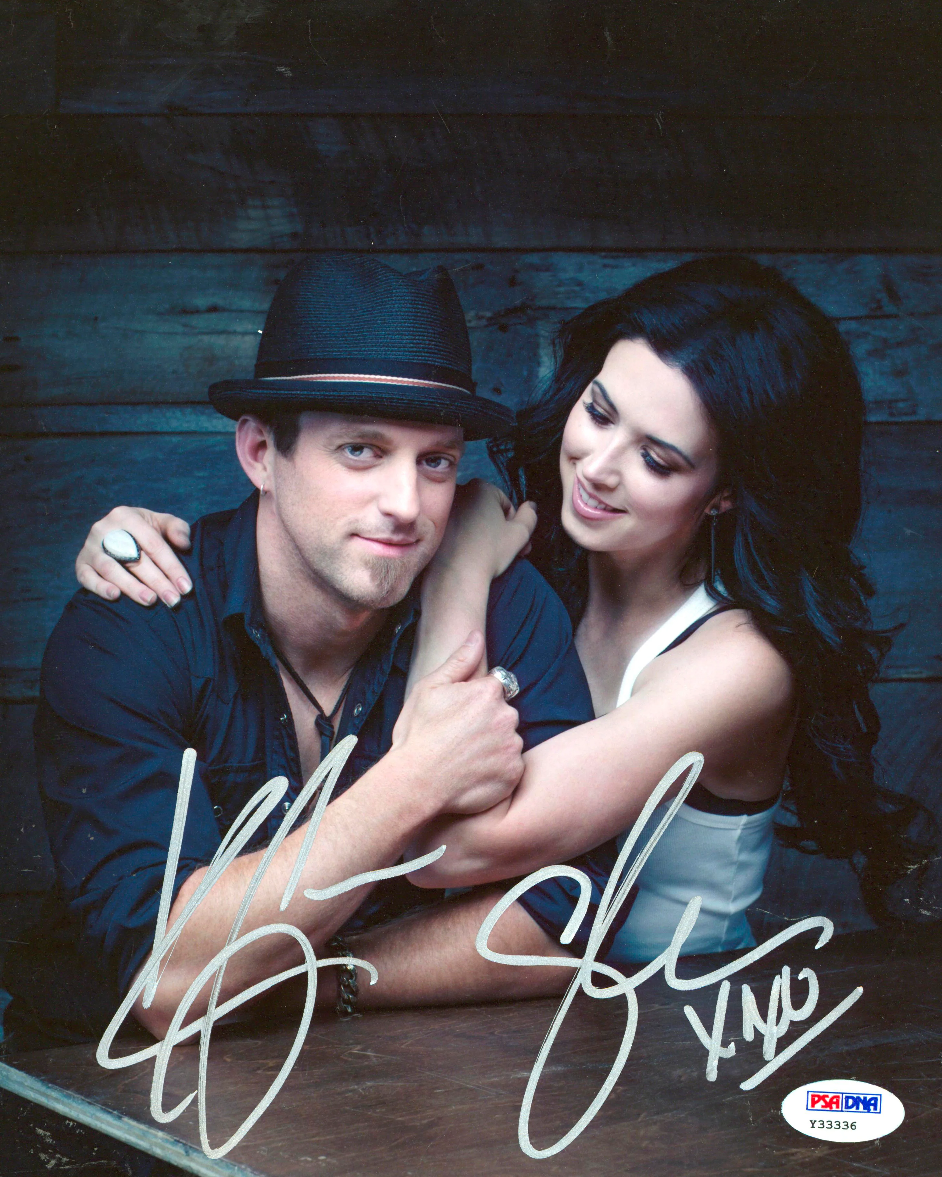 Thompson Square (2) Keifer & Shawna Authentic Signed 8x10 Photo PSA/DNA #Y33336 - Image 2