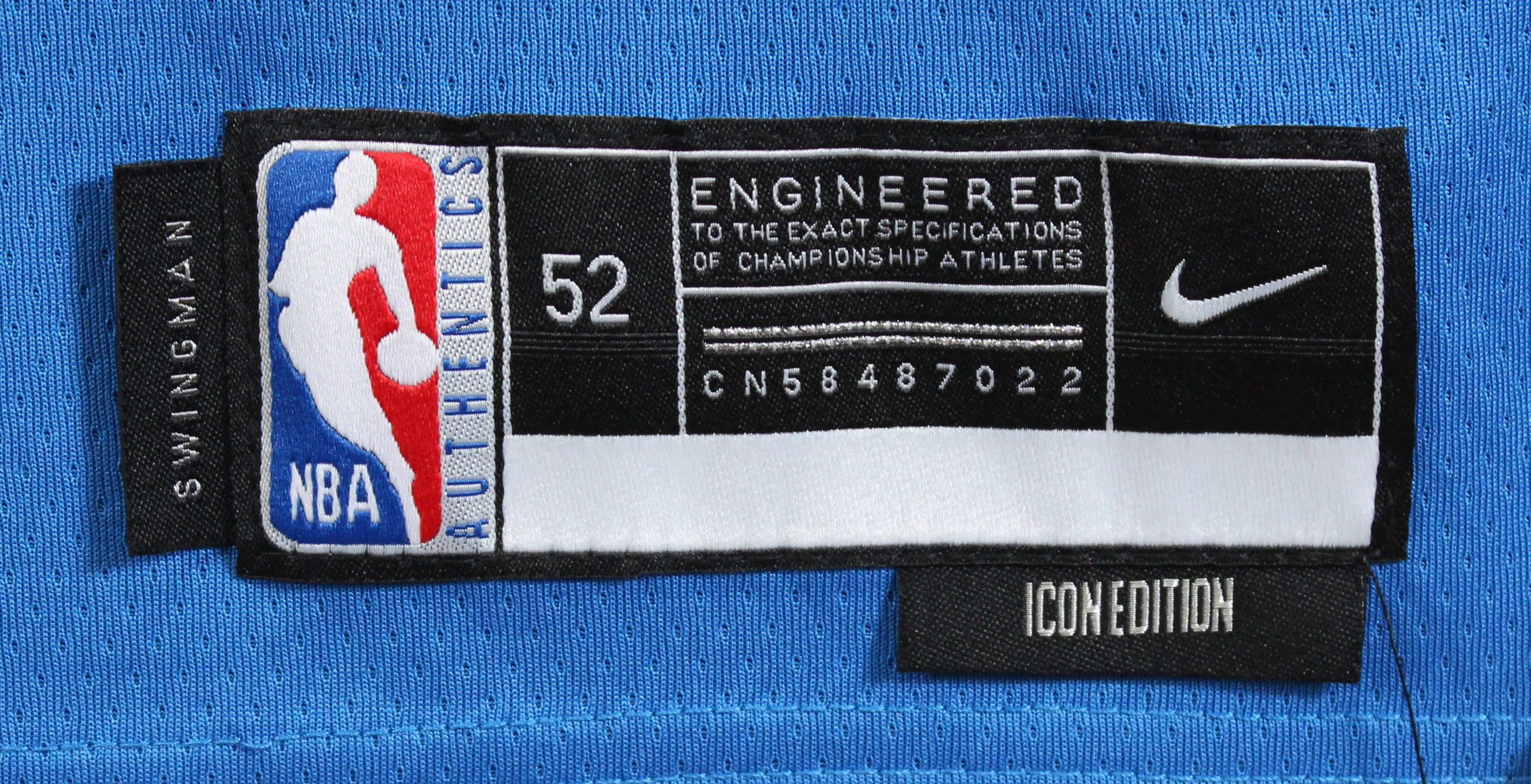 Thunder Shai Gilgeous-Alexander Signed Blue Nike Icon Finals Edition Jersey PSA - Image 8