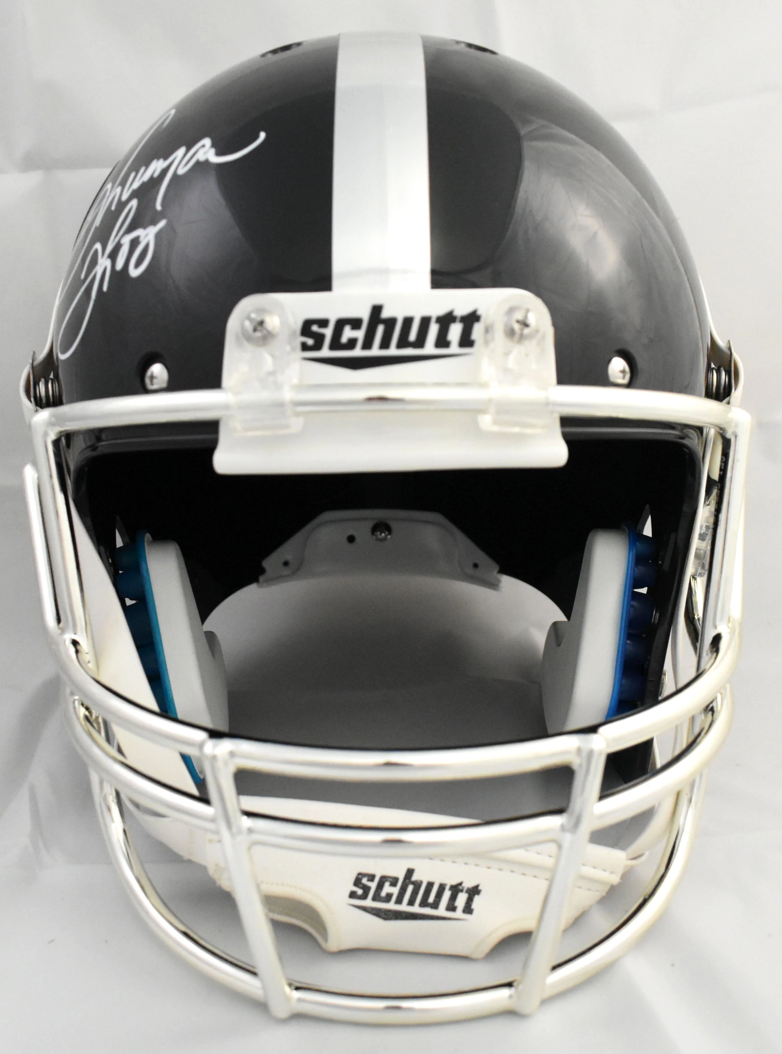 Thurman Thomas Autographed Oklahoma State F/S Schutt Helmet - JSA W - Image 3