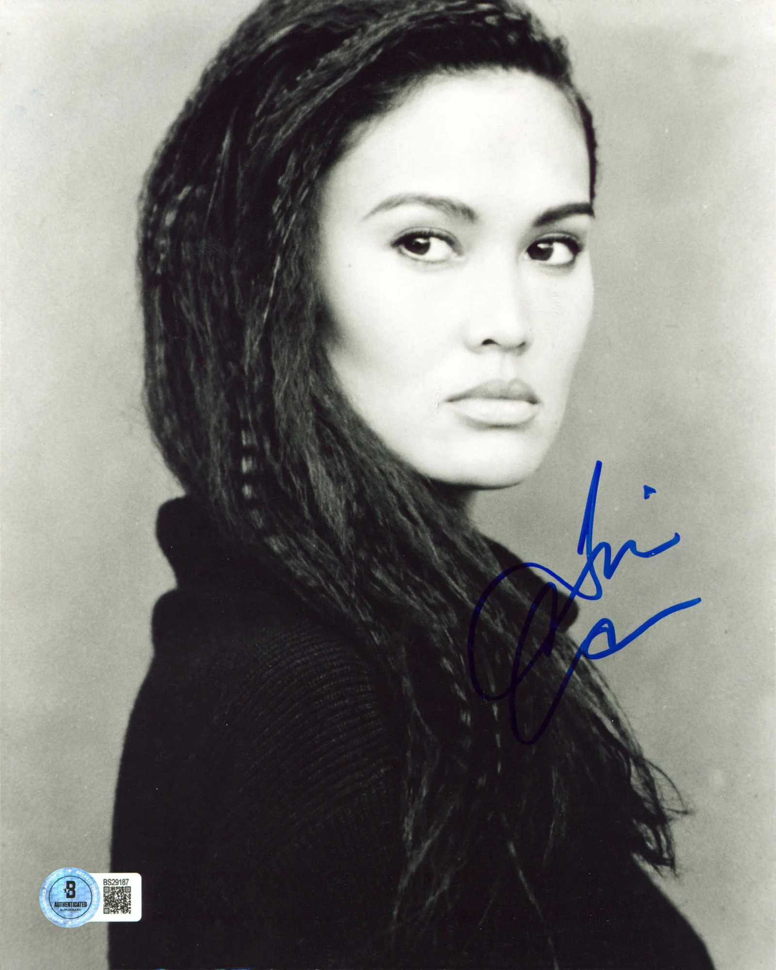 Tia Carrere Wayne's World Authentic Signed 8x10 Vertical Photo BAS #BS29187 - Image 2
