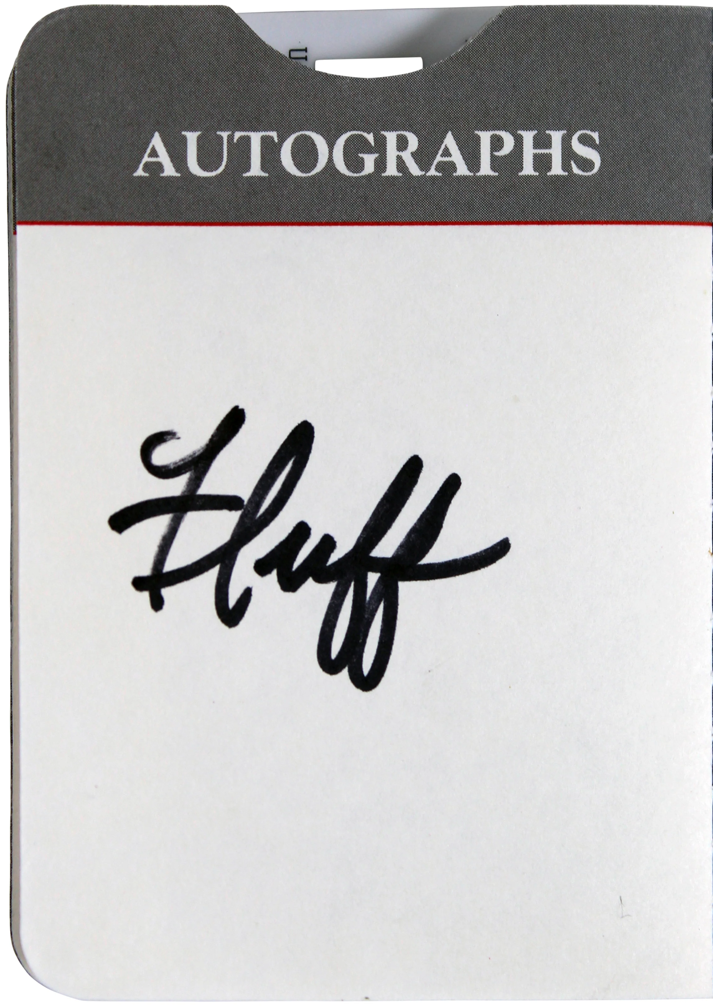 Tiger Woods & Mike "Fluff" Cowan Signed Phoenix Open Autograph Book PSA #T01176 - Image 4