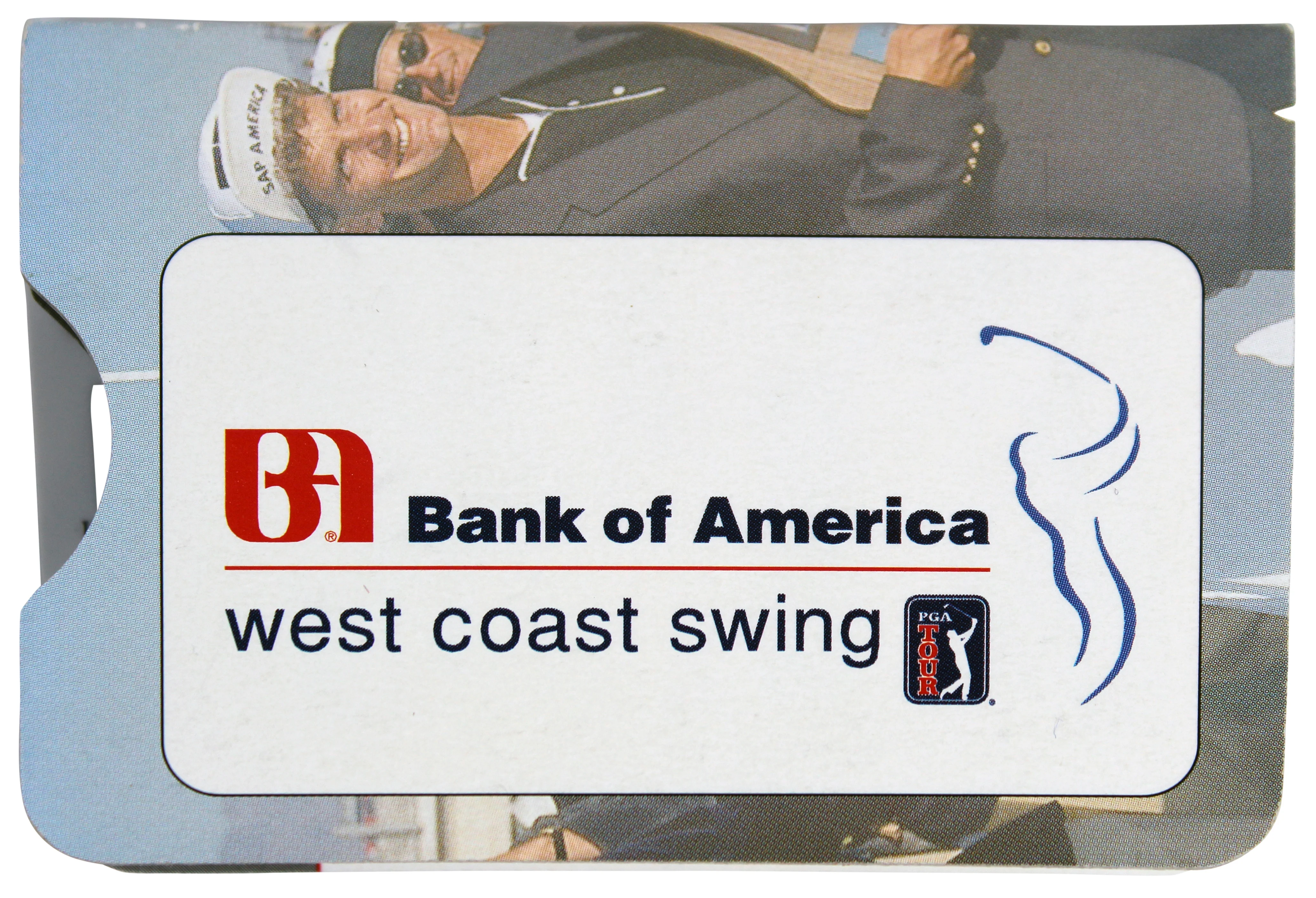 Tiger Woods & Mike "Fluff" Cowan Signed Phoenix Open Autograph Book PSA #T01176 - Image 6