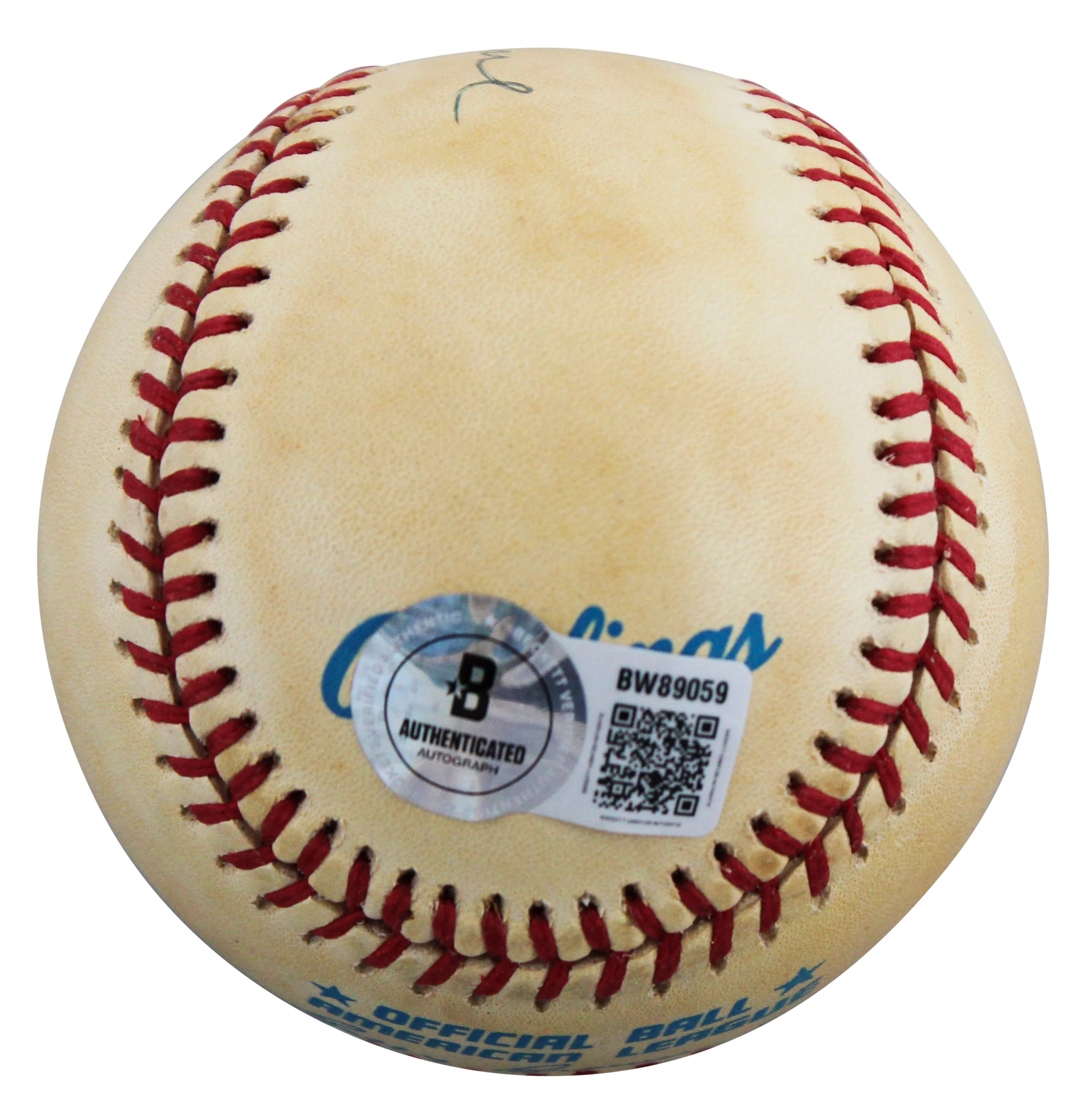 Tigers Al Kaline Authentic Signed Bobby Brown OAL Baseball BAS #BW89059 - Image 5