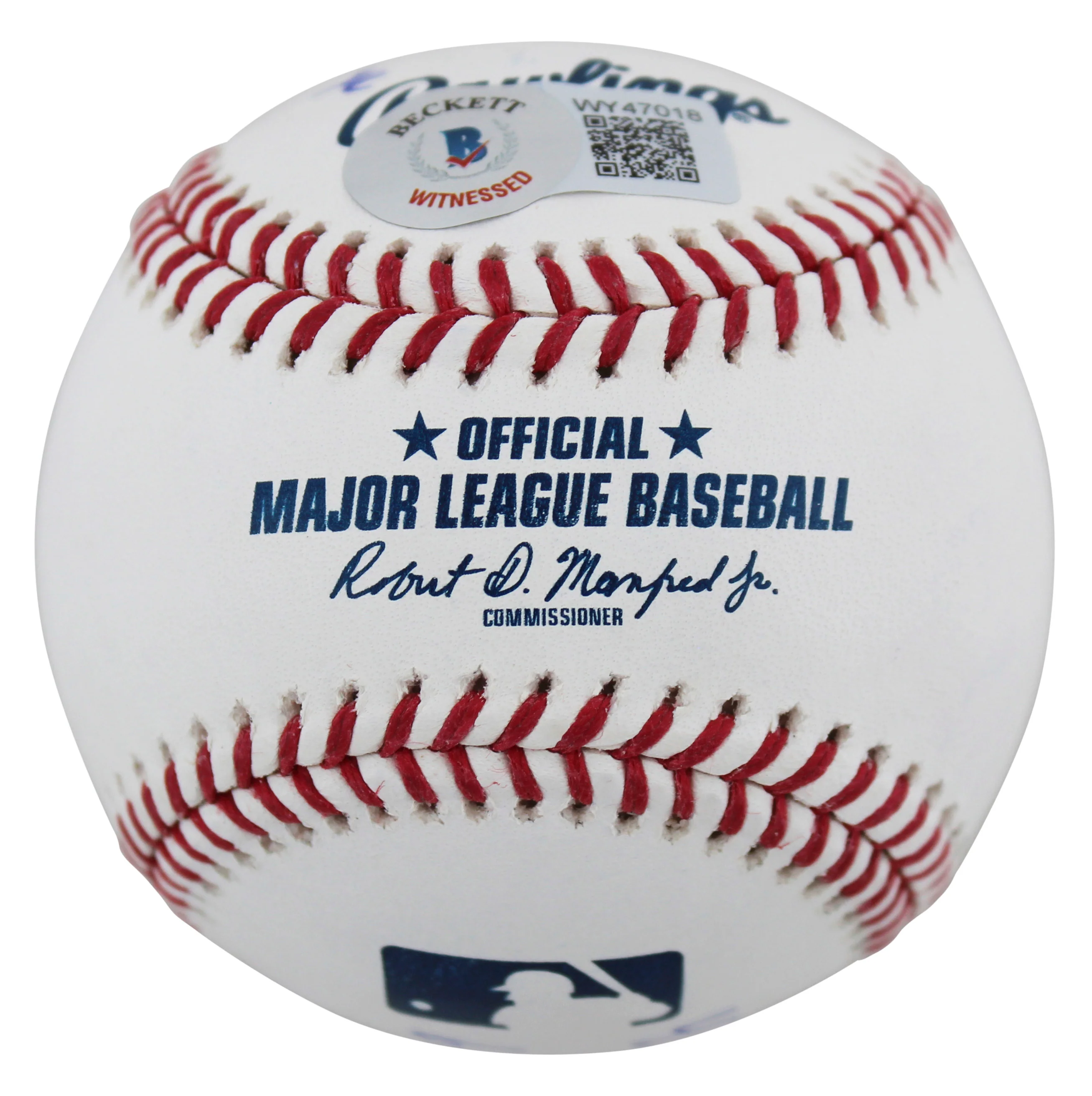 Tigers Alan Trammell "Career Stat" Authentic Signed Oml Baseball w/Case BAS Wit - Image 8