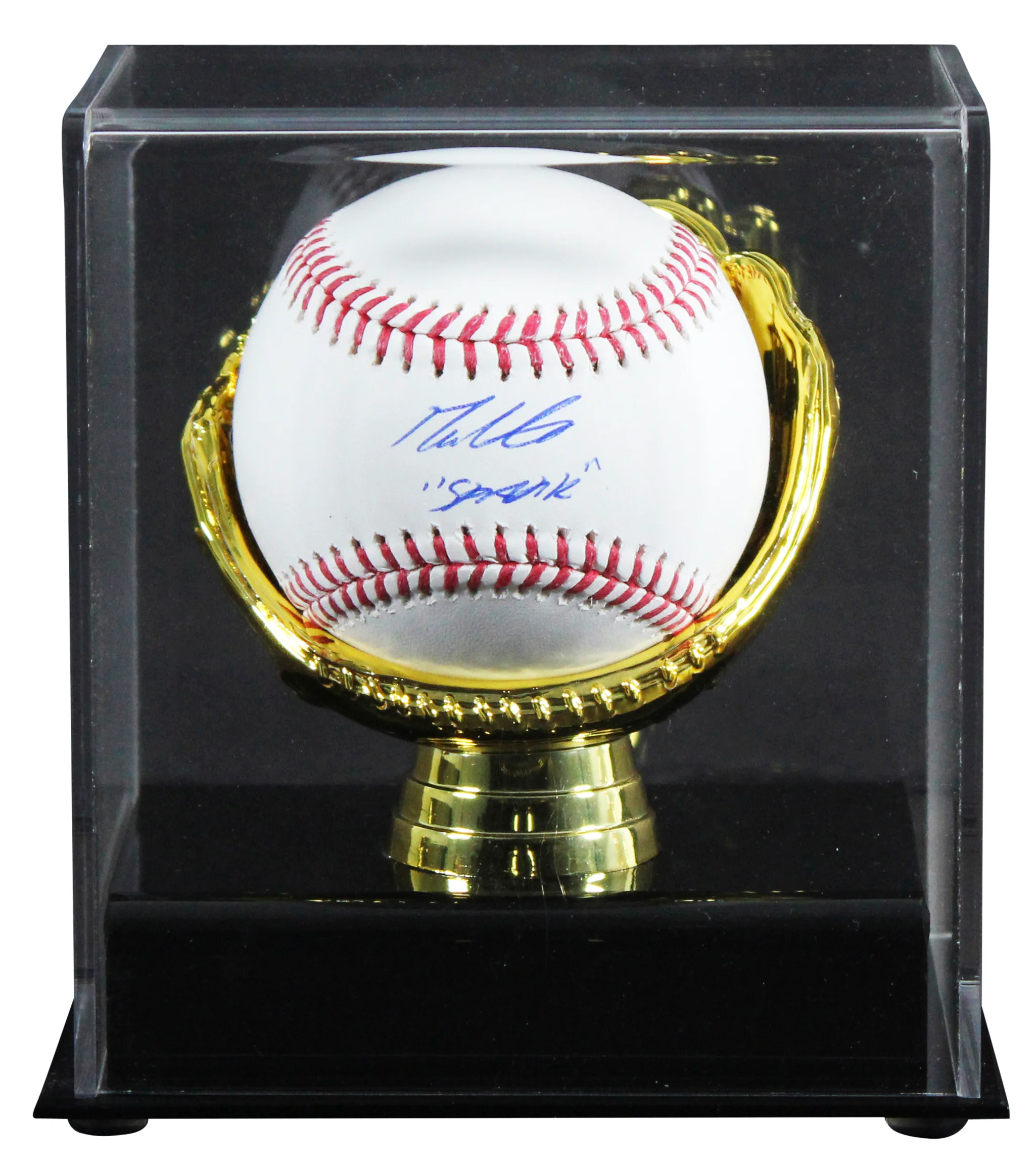 Tigers Max Clark "Spark" Authentic Signed Baseball W/ Case MLB & Fanatics - Image 2