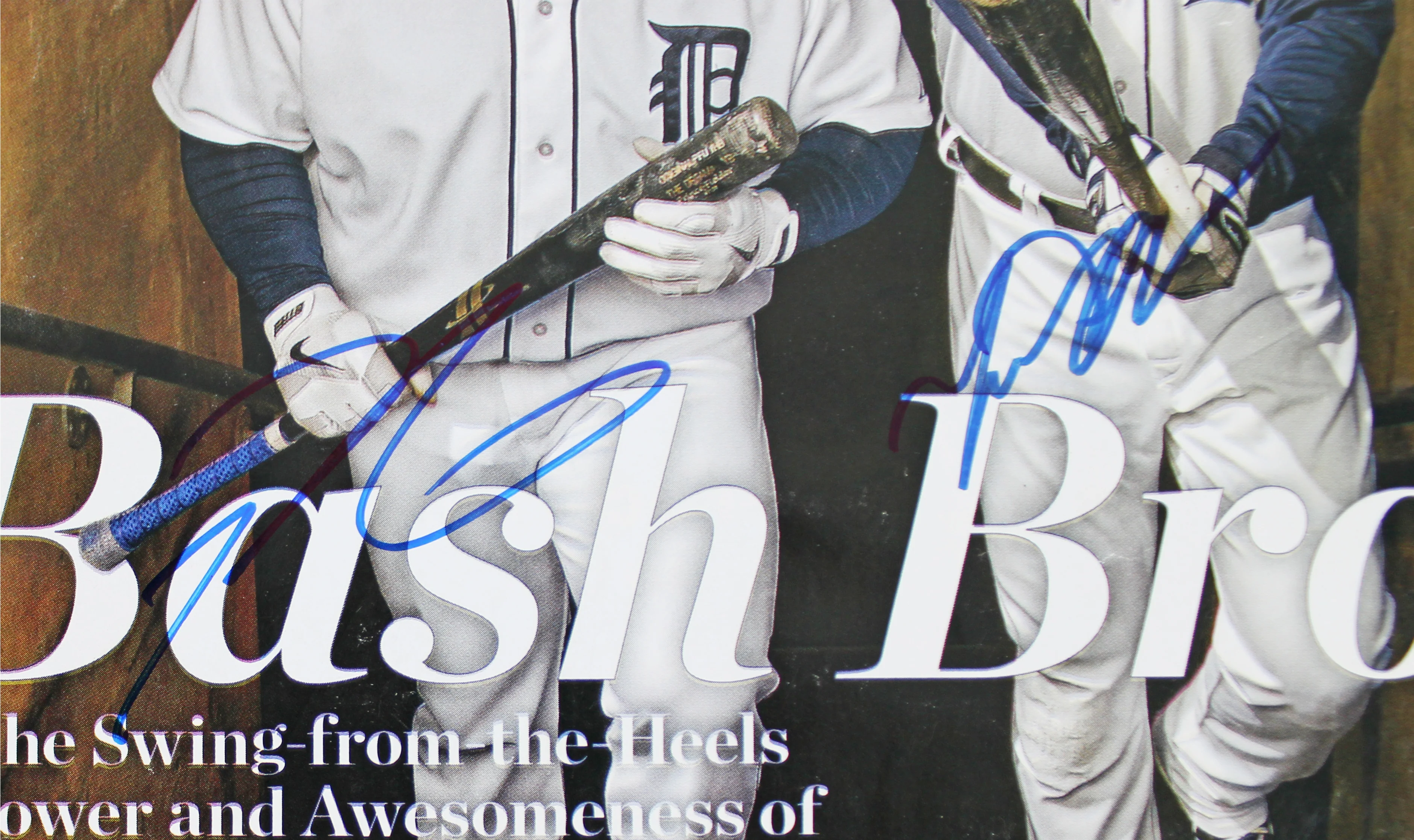 Tigers Miguel Cabrera & Prince Fielder Signed Sports Illustrated Magazine BAS - Image 3