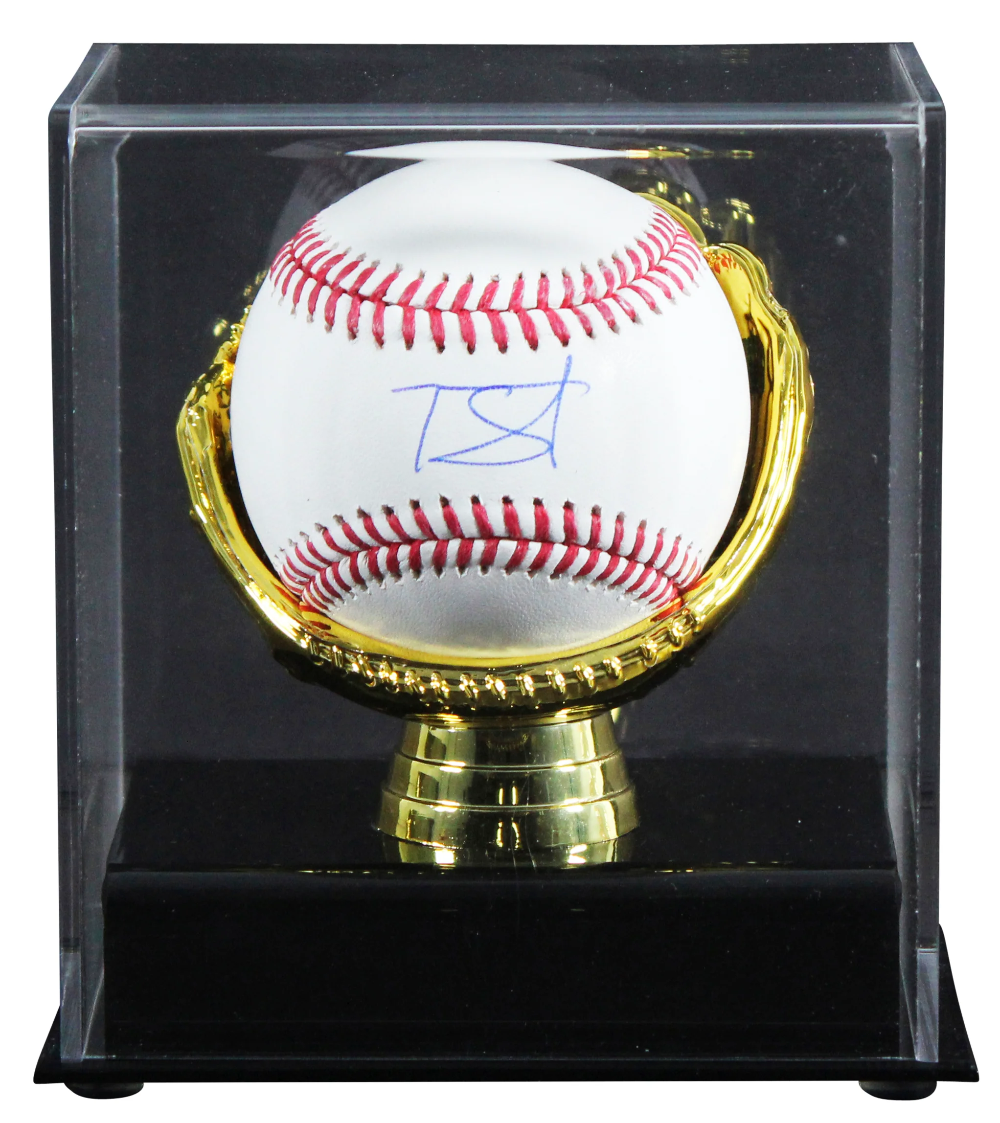 Tigers Tarik Skubal Authentic Signed Baseball W/ Case Autographed MLB & Fanatics - Image 2
